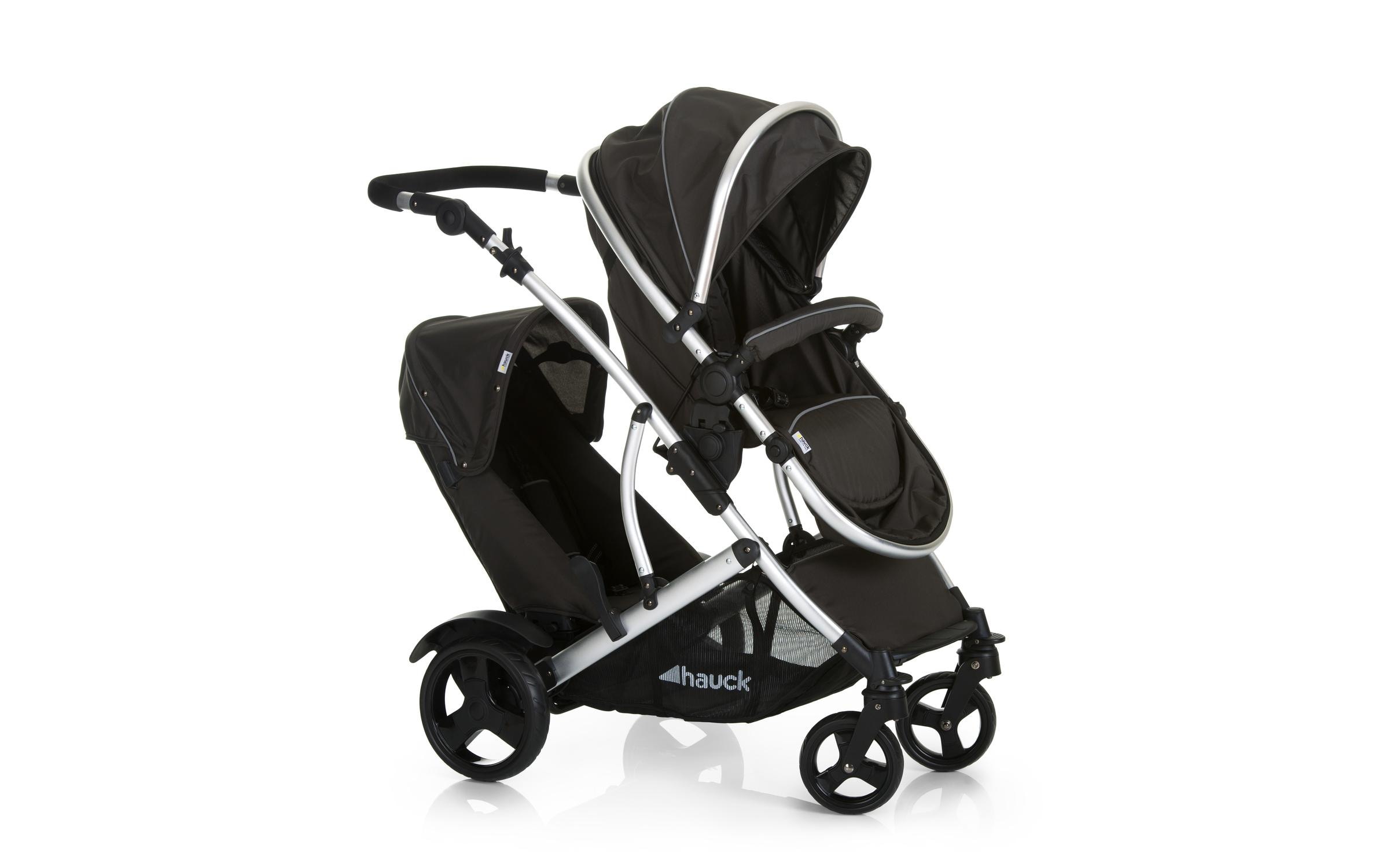 Hauck Geschwisterwagen »Duett 2 Blac« 36 kg