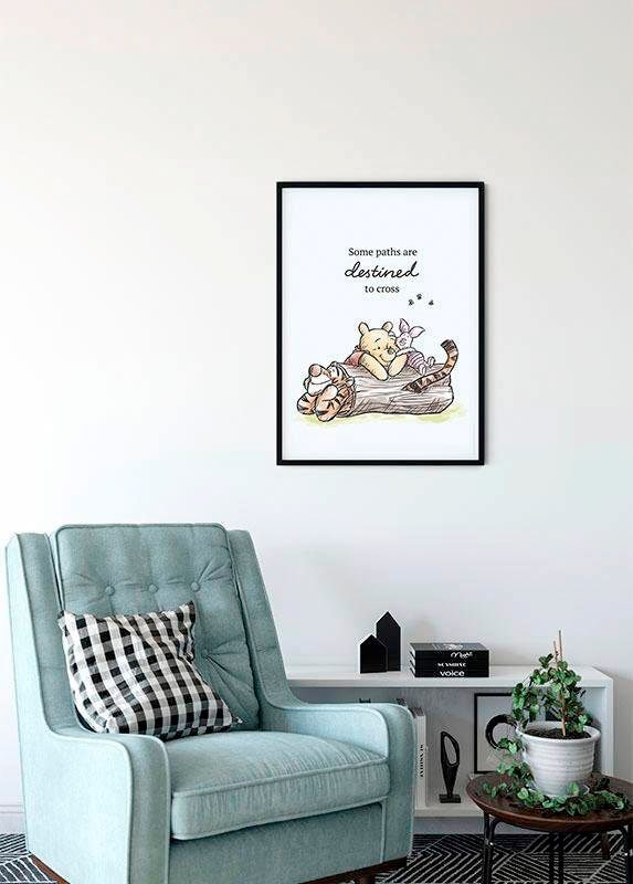 Komar Poster »Winnie Pooh Path«, Disney, (1 St.), Kinderzimmer, Schlafzimmer, Wohnzimmer