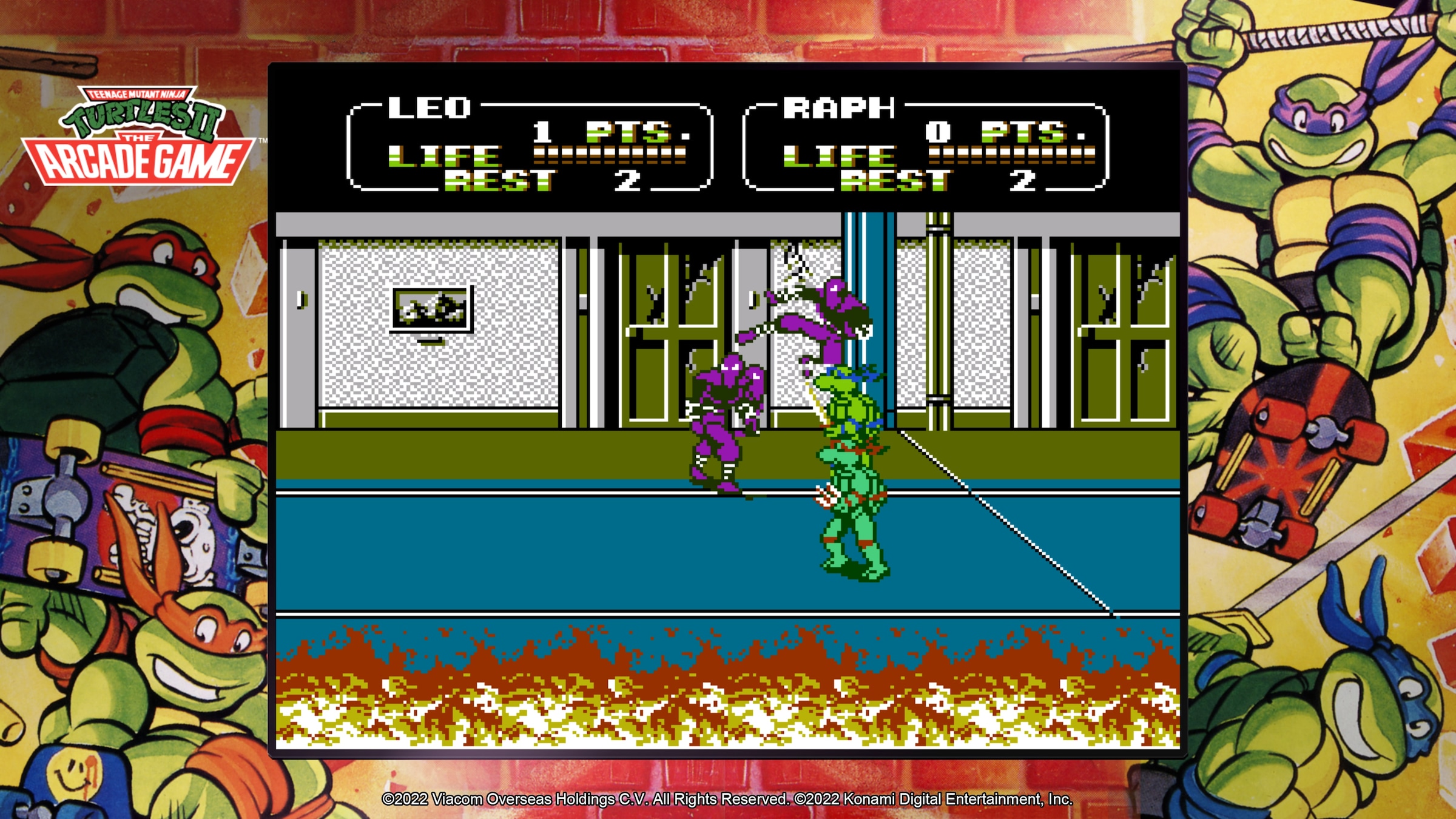 Konami Spielesoftware »Teenage Mutant Ninja Turtles - The Cowabunga Collection«, PlayStation 5