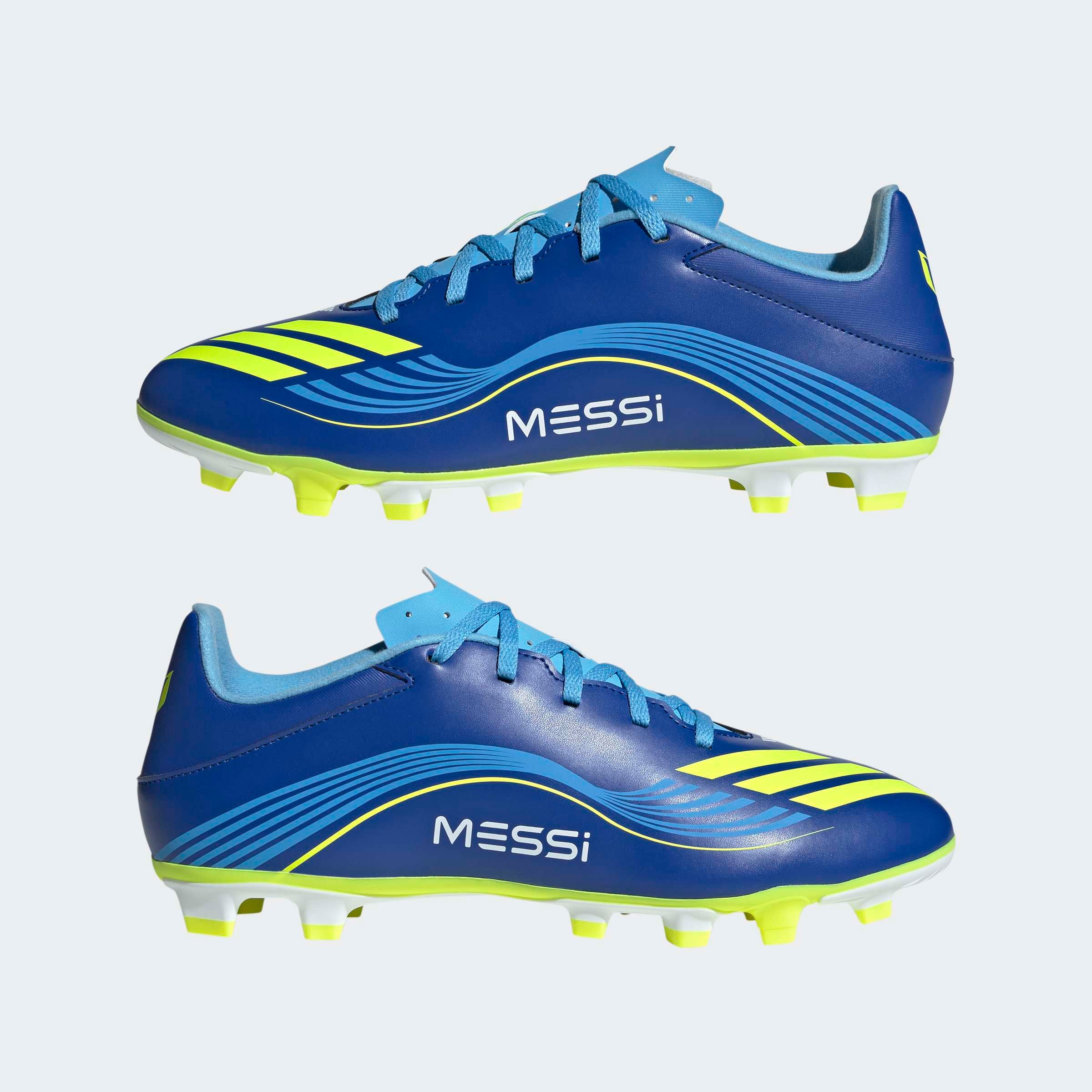 adidas Performance Fussballschuh »F50 MESSI CLUB FÜR HART- UND ASCHENPLÄTZE«, geeignet für Rasen- und Kunstrasenplätze