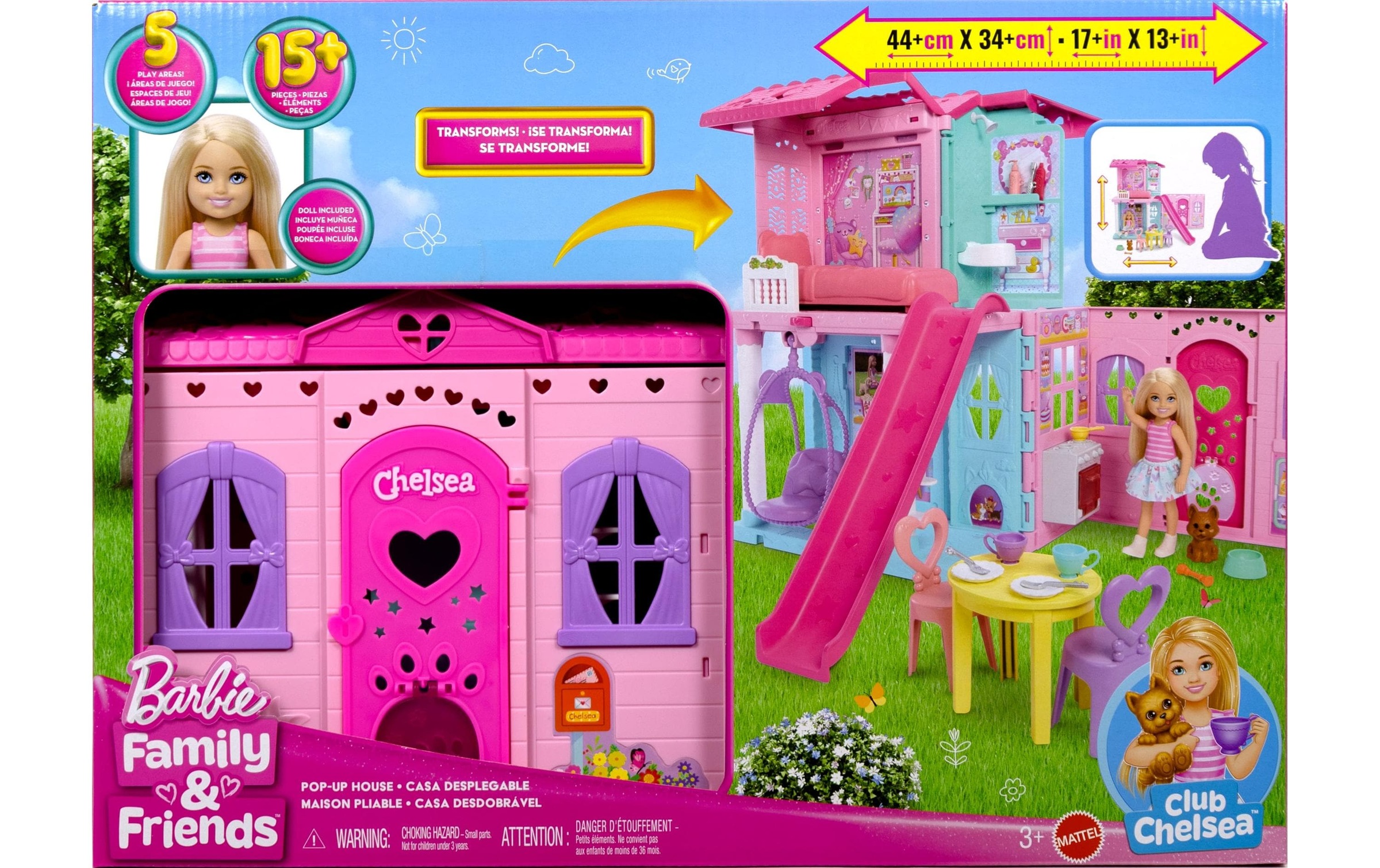 Barbie Anziehpuppe »Chelsea Pop-Up House«