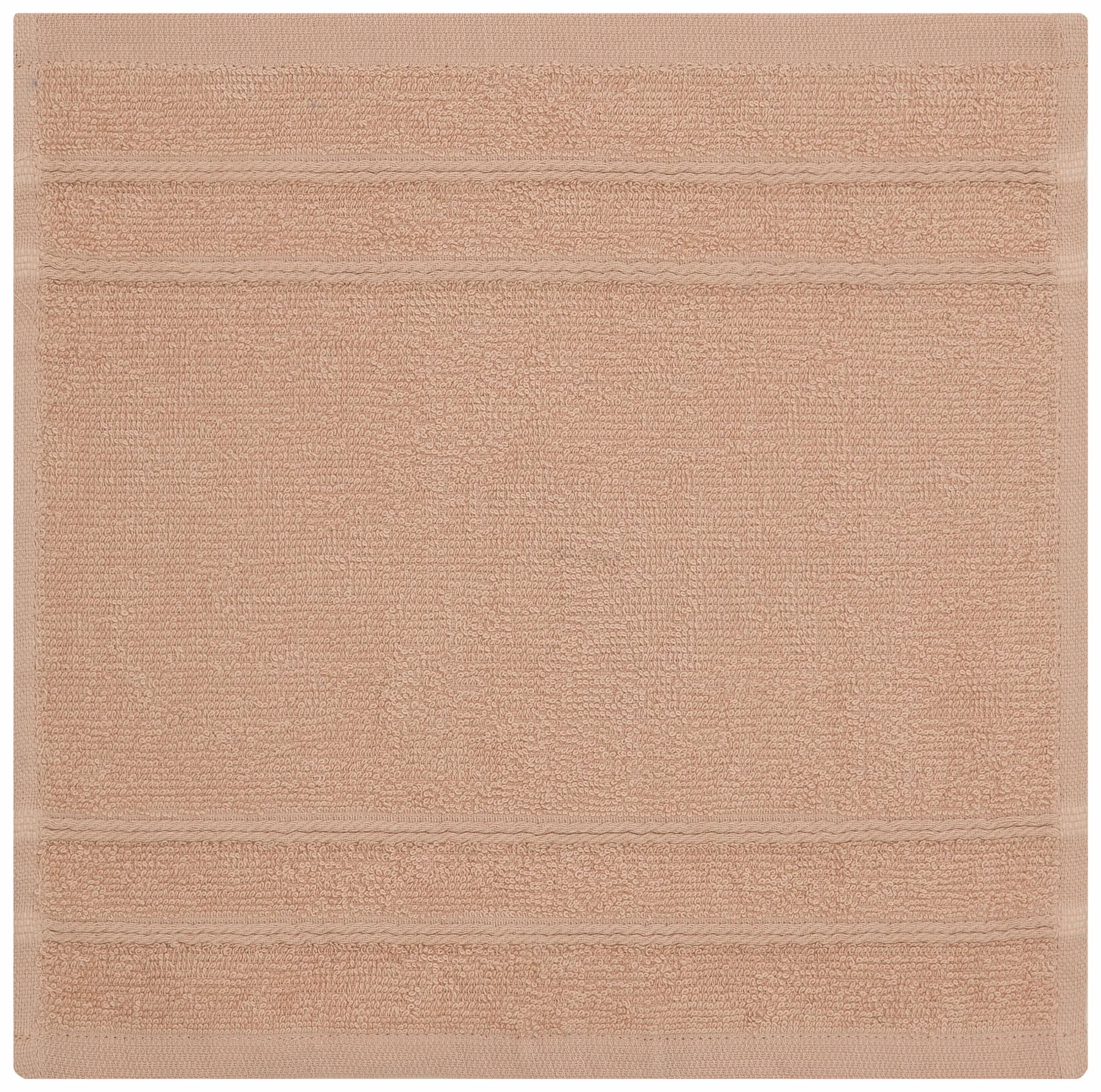 my home Handtuch Set »Inga, Duschtücher, Handtücher, Gästetücher, Seiftücher«, 10 tlg., Walkfrottee, Handtücher mit feiner Bordüre, 100% Baumwolle, einfarbig, weich