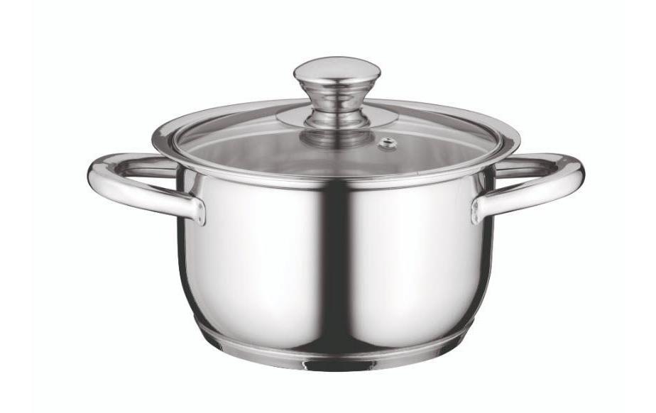 BergHOFF Kochtopf »Kochtopf-Set Gourmet 6-teilig«, Edelstahl