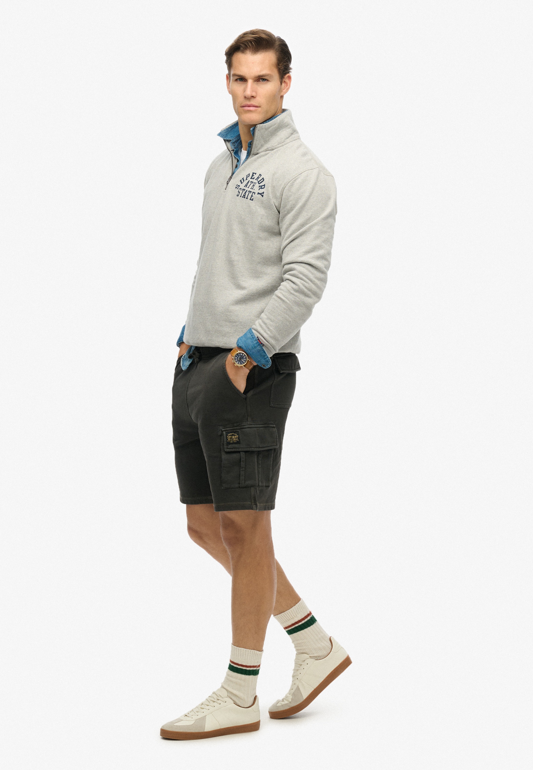 Superdry Cargoshorts »SD-CONTRAST STITCH CARGO SHORT«
