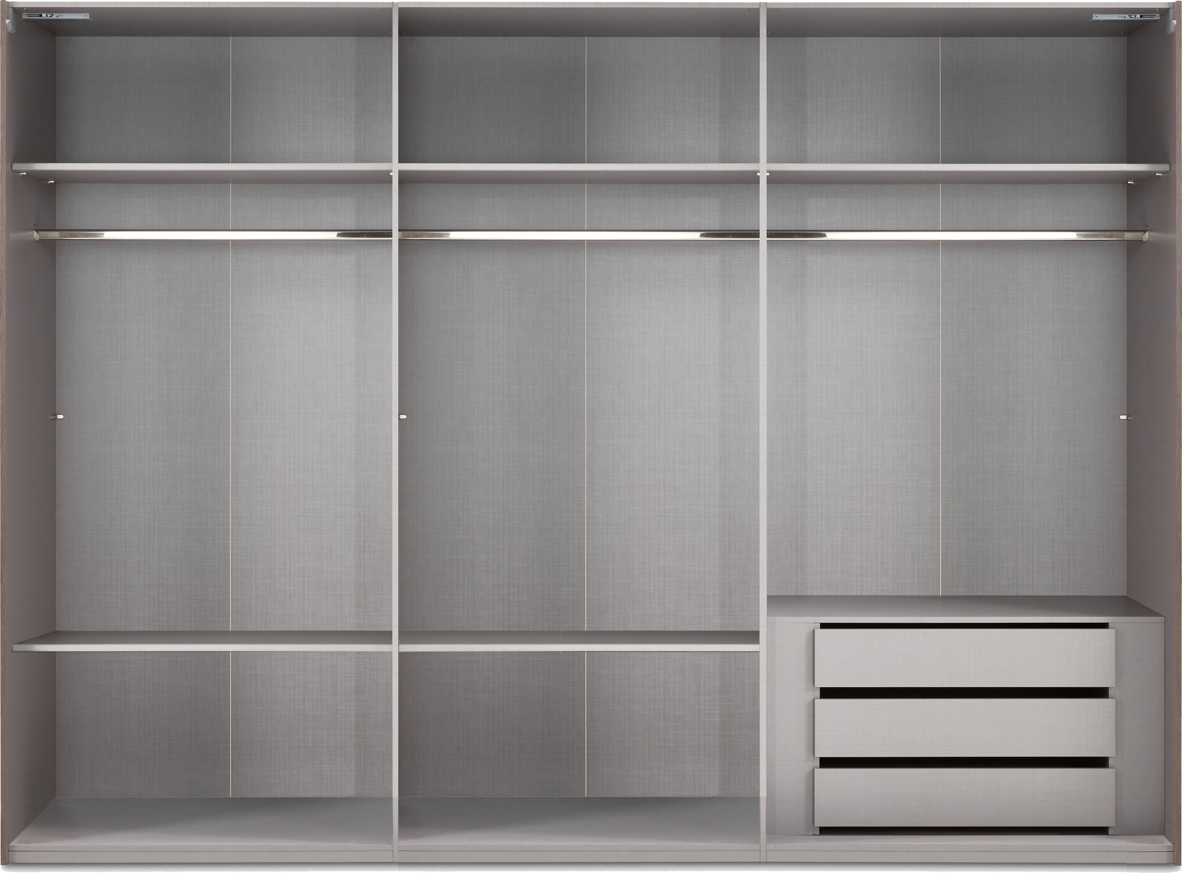 Wimex Schwebetürenschrank »Ernie Kleiderschrank mit Spiegel, Made in Germany TOPSELLER«, (Wähle aus verschiedenen Grössen deinen perfekten Stauraum!), Schlafzimmerschrank weiss 270cm Breit Preisknaller Premium