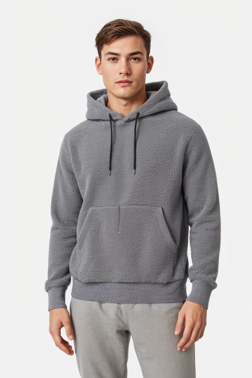 Cmp Herren Grau Kapuzenpullover Sportlicher Kapuzenpullover, Für Sportmode Und Outdoormode