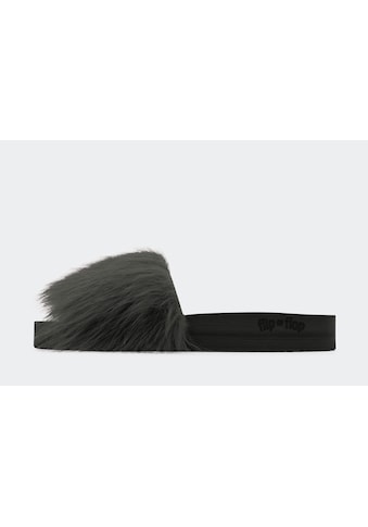 Flip Flop Pantolette »pool*hair«, mit fluffiger Bandage kaufen