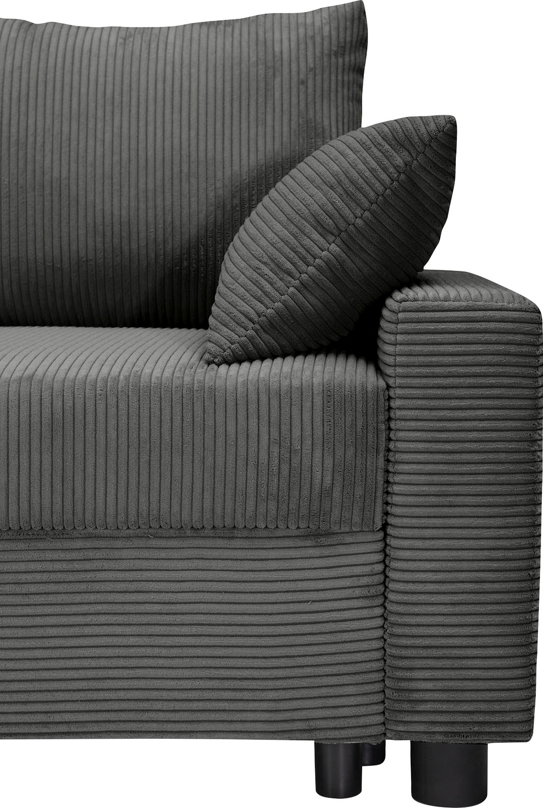 COLLECTION AB Ecksofa »30 Jahre Jubiläums-Modell Parma L-Form«, mit Schlaffunktion und Bettkasten, inklusive Kissen, Bonellfederkern