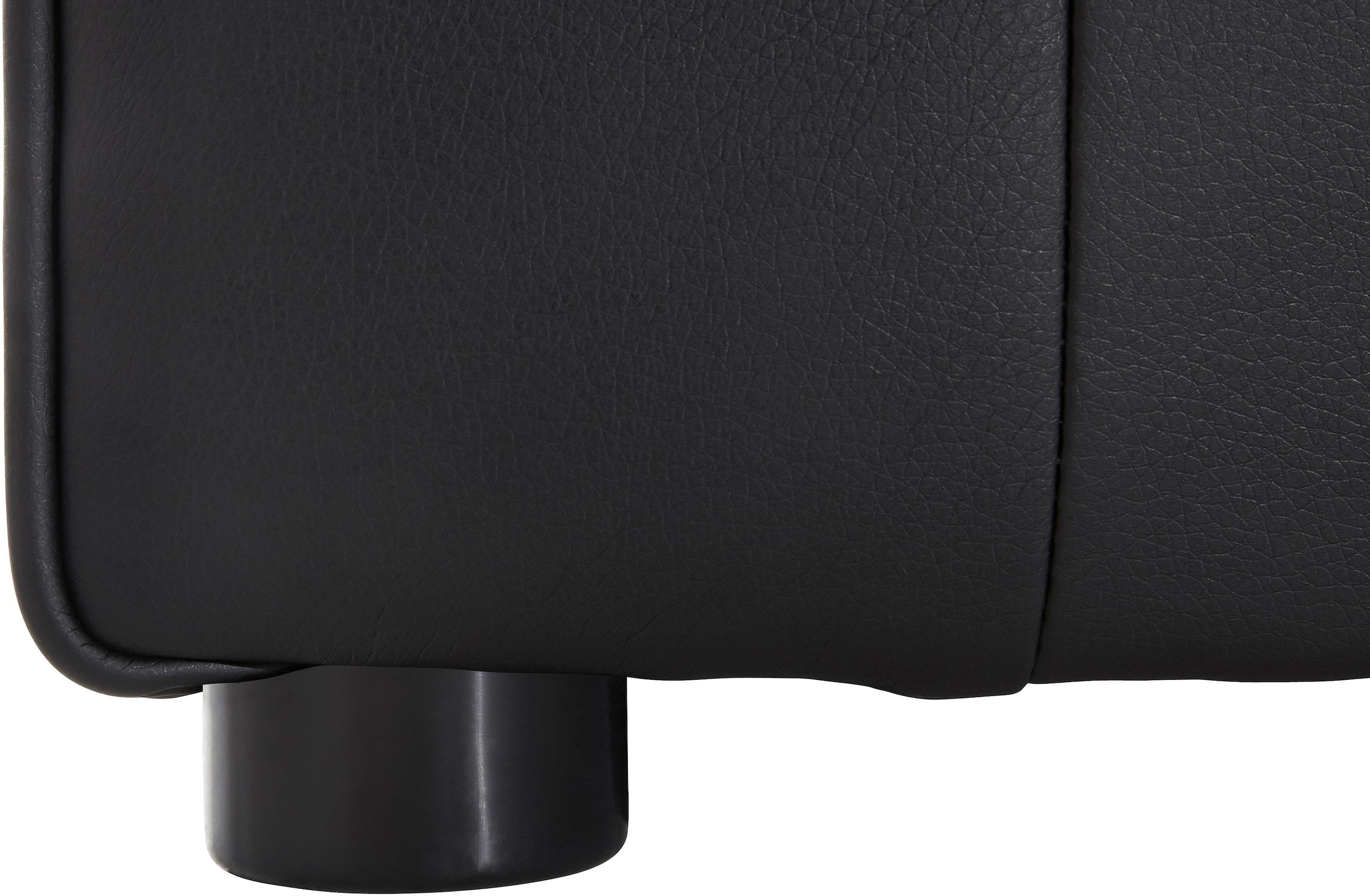 DOMO collection Wohnlandschaft »Papenburg, zeitlose Rückensteppung, elegante Formensprache, U-Form«, in grosser Farbvielfalt, wahlweise mit Bettfunktion