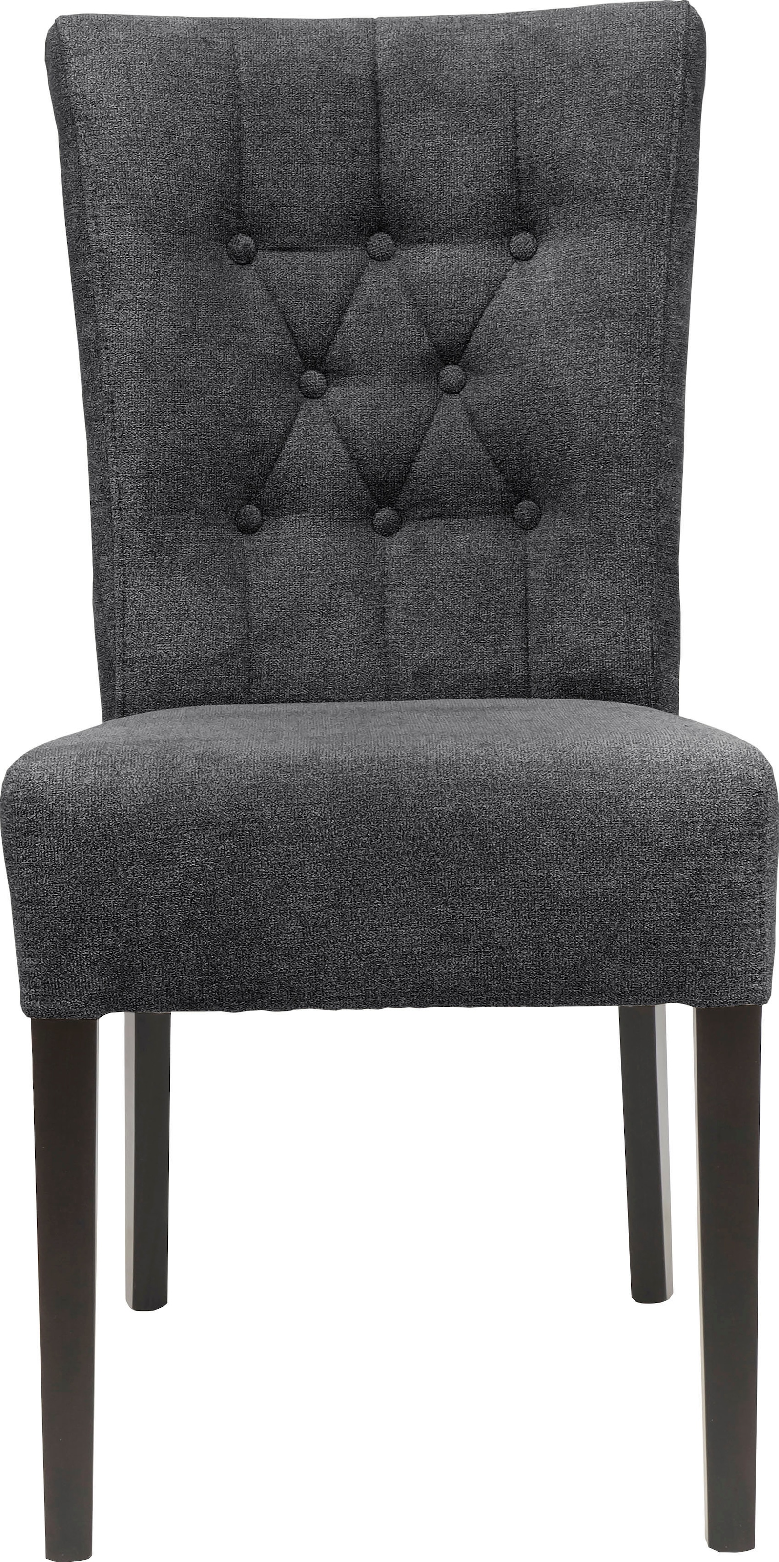 Home affaire Esszimmerstuhl »Queen BESTSELLER«, (Set), 4 St., Feinstruktur, Polsterstuhl mit Knopfheftung, 2er, 4er oder 6er Set