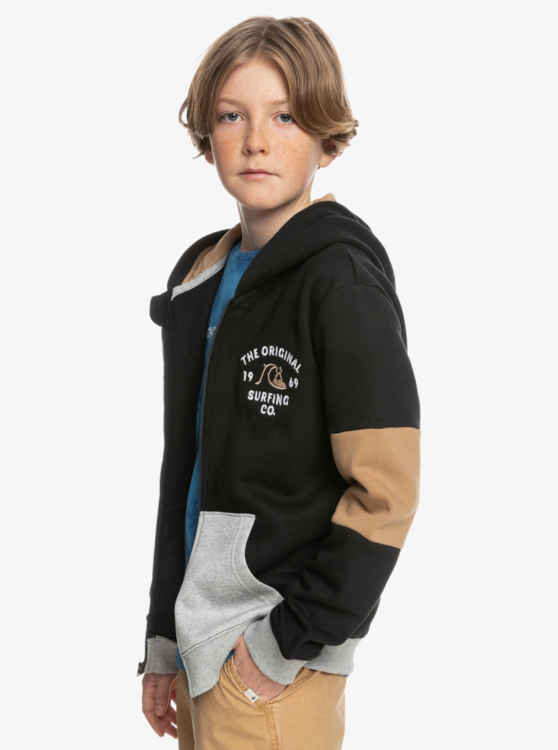 Quiksilver Kapuzensweatjacke »School Time«