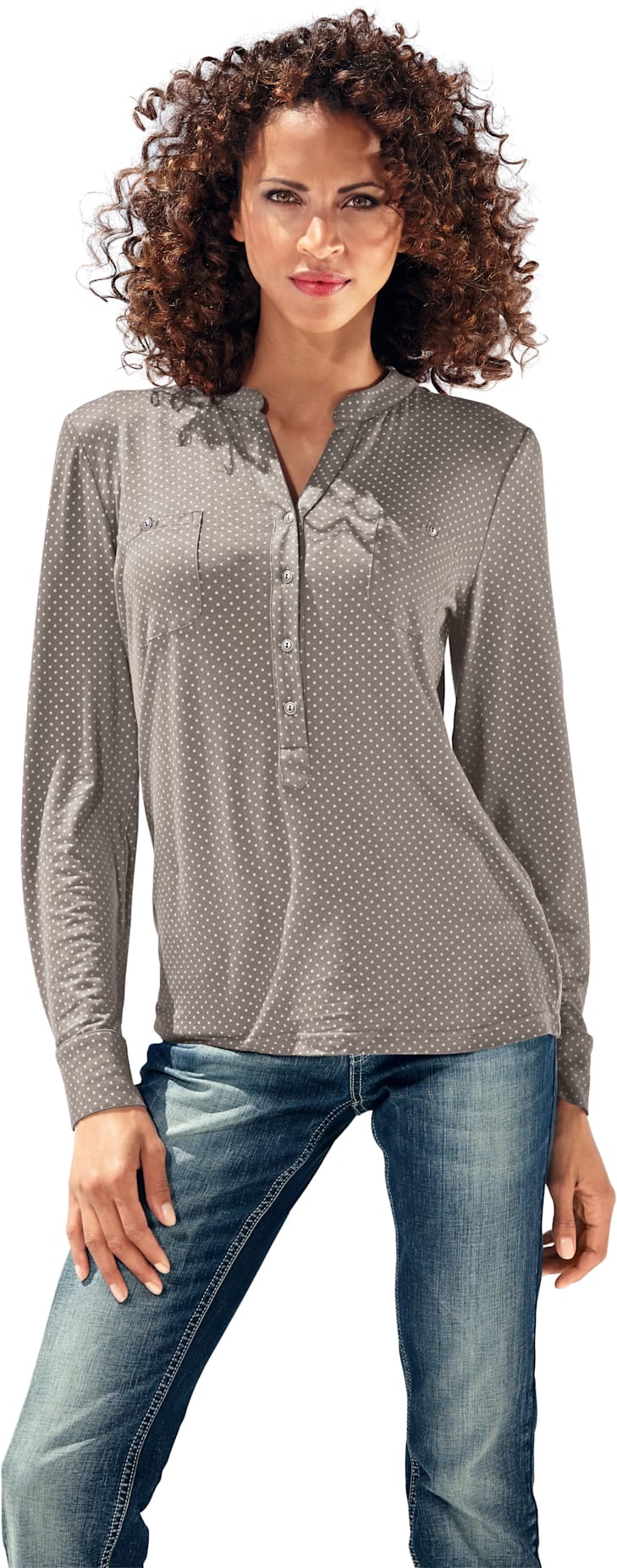 heine Blusenshirt »Blusenshirt«, (1 tlg.)