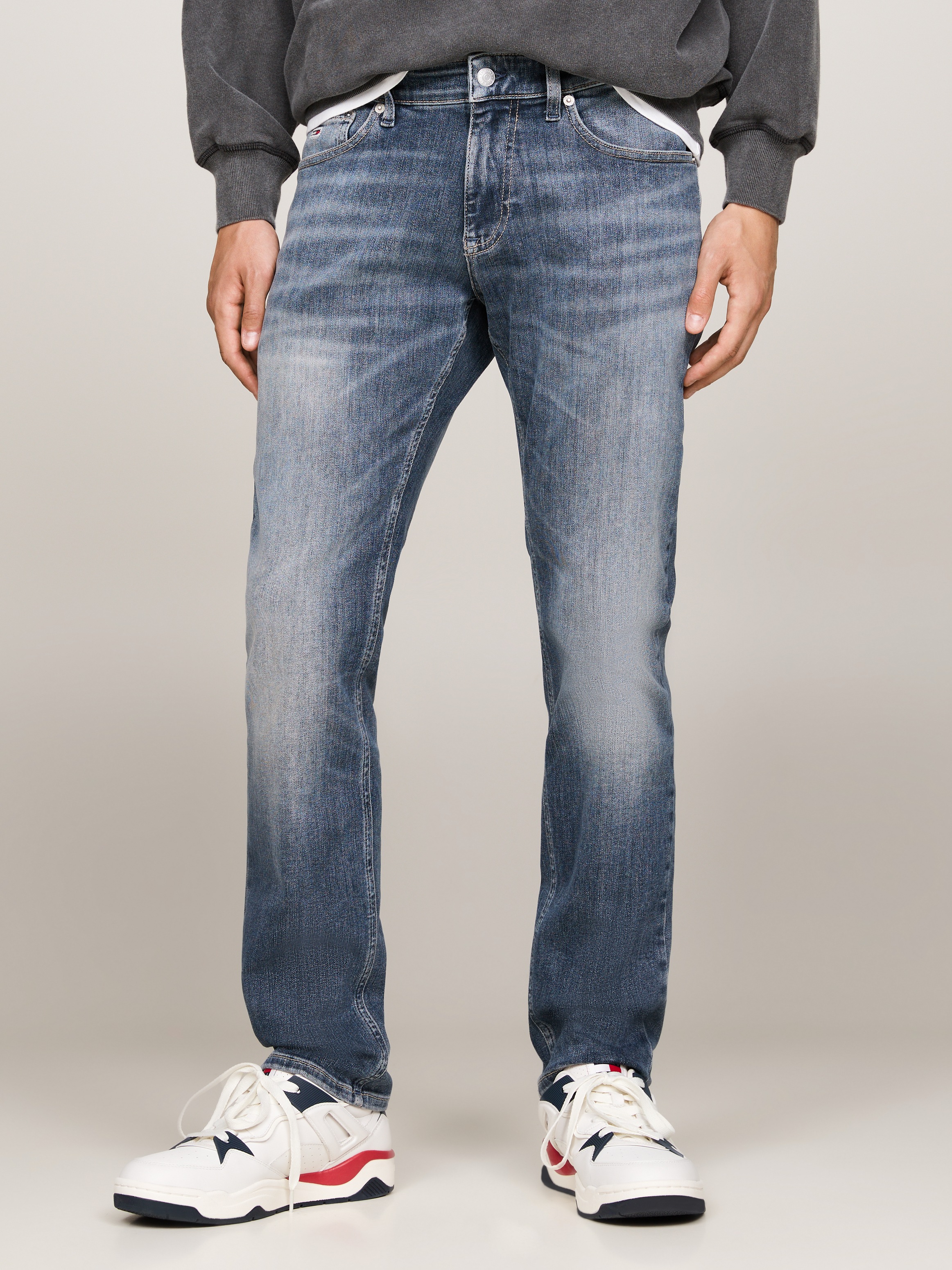 Tommy Jeans Slim-fit-Jeans »Scanton Slim« Slim‑Fit‑Jeans mit mittlerer Leibhöhe, 5‑Pocket‑Design