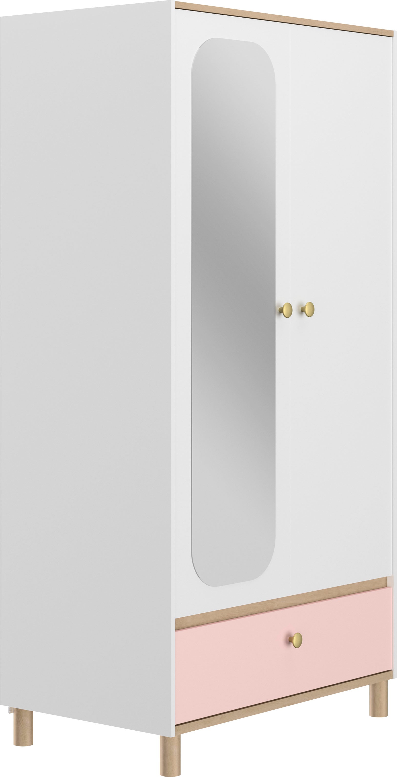 Gami Jugendzimmer-Set »Romy« 4 Stk. tlg. Elegantes Design für eine sanfte und feminine Atmosphäre.