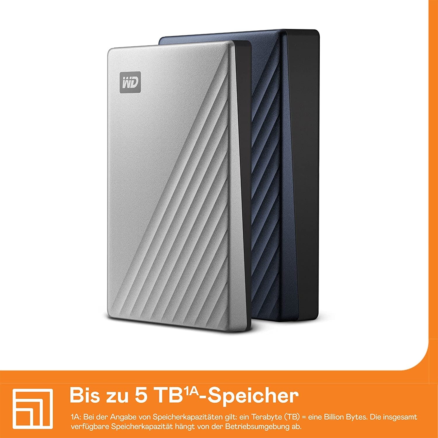 Western Digital externe HDD-Festplatte »WD My Passport Ultra«, Anschluss USB-C