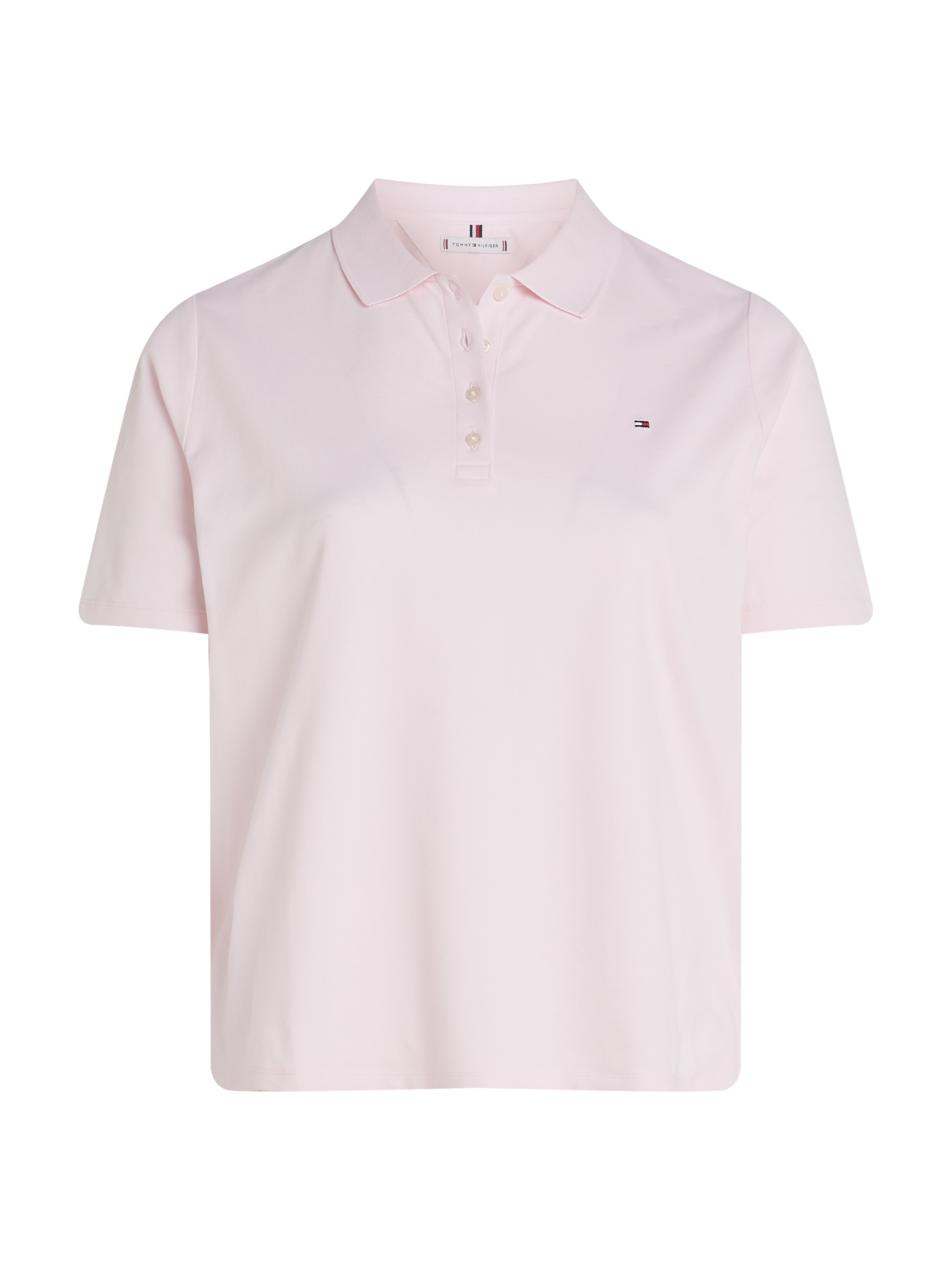 Tommy Hilfiger Curve Poloshirt »CRV 1985 REG PIQUE POLO SS«, in grossen Grössen