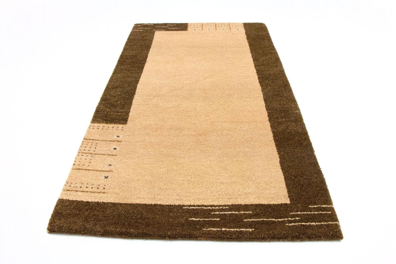 morgenland Wollteppich »Gabbeh Teppich rechteckig, Jelmoli-Versand beige«, handgeknüpft online | handgeknüpft kaufen