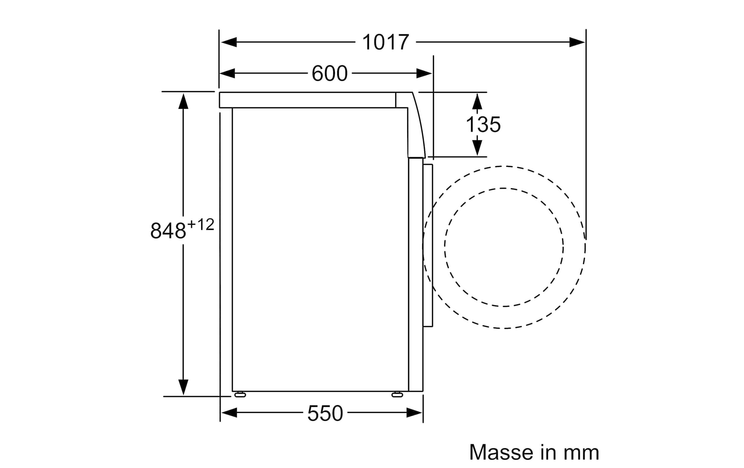 SIEMENS Waschmaschine »iQ300«, 7 kg, 1200 U/min