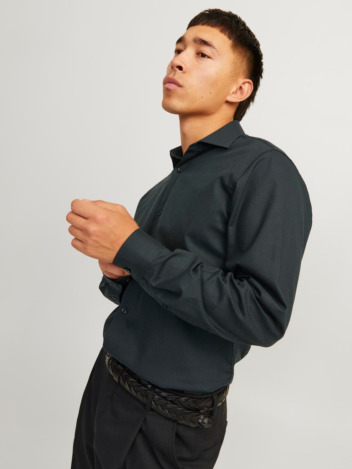 Jack & Jones Langarmhemd »JPRBLAPARKER SHIRT L/S«, mit Hemdkragen