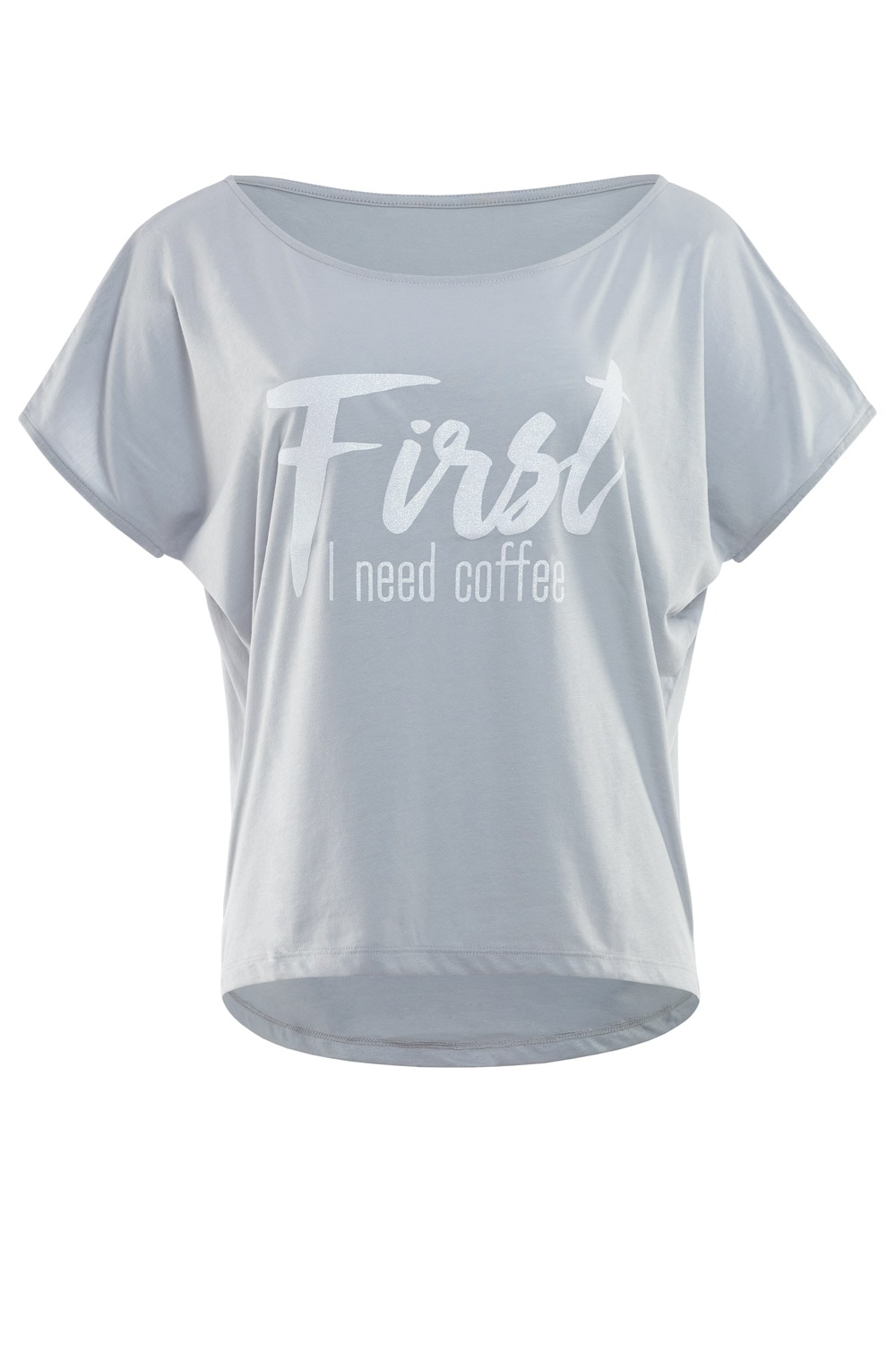 Winshape Oversize-Shirt »MCT002 ultra leicht«, mit weissem Glitzer-Aufdruck  online kaufen bei Jelmoli-Versand Schweiz
