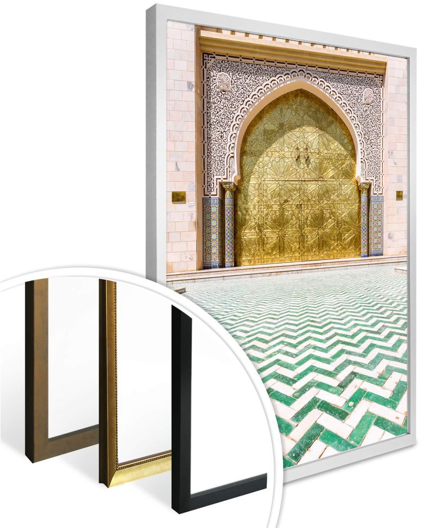 Wall-Art Poster »Alawi Moschee Oman«, | Wandbild, kaufen St.), Bild, Gebäude, Wandposter online (1 Poster, Jelmoli-Versand