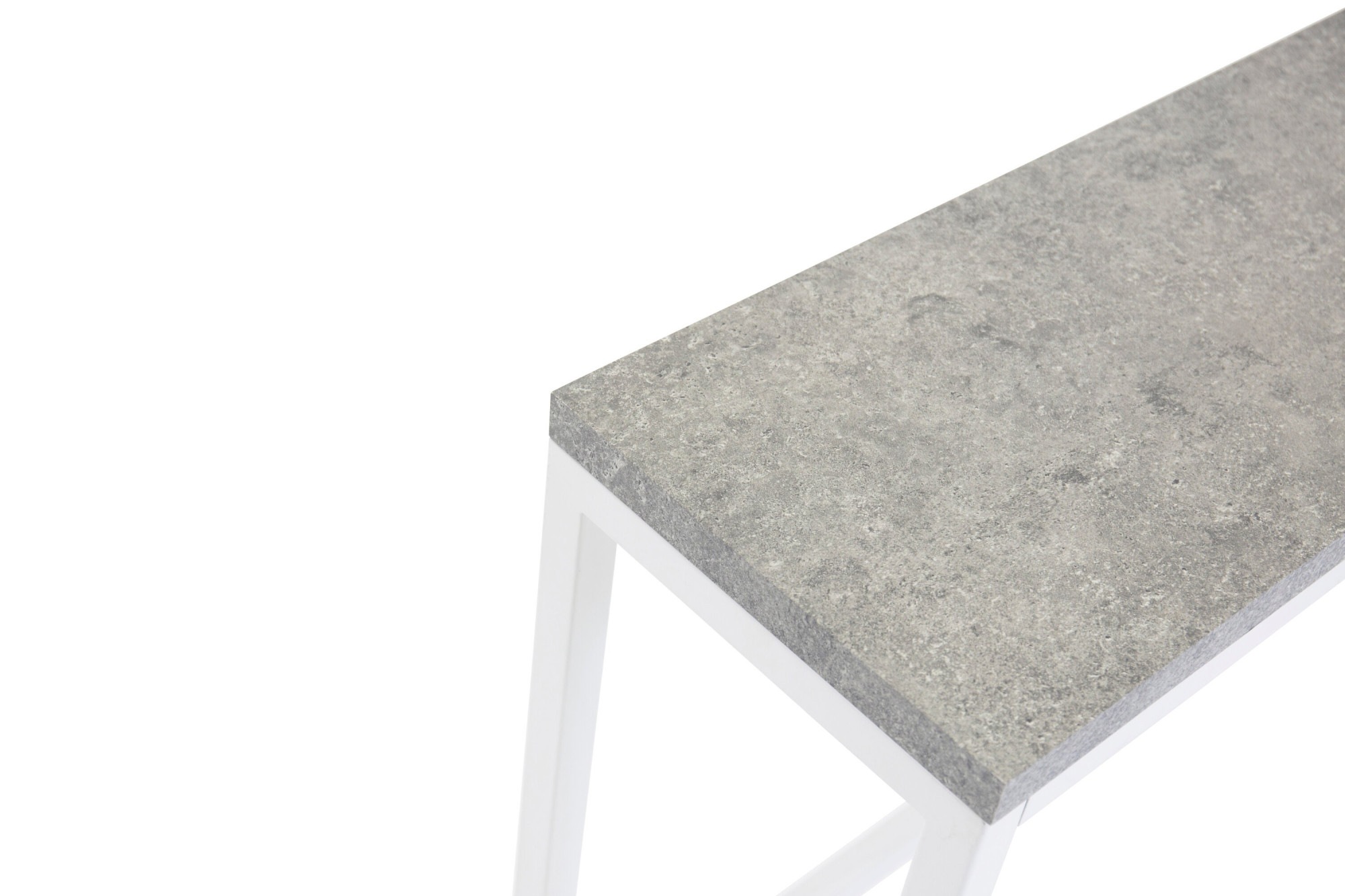 Venture Home Beistelltisch "Rise, schmaler hoher Beistelltisch, 110 × 30 cm" Ablagetisch, Stahl, schmal, hoch, modern, schlicht