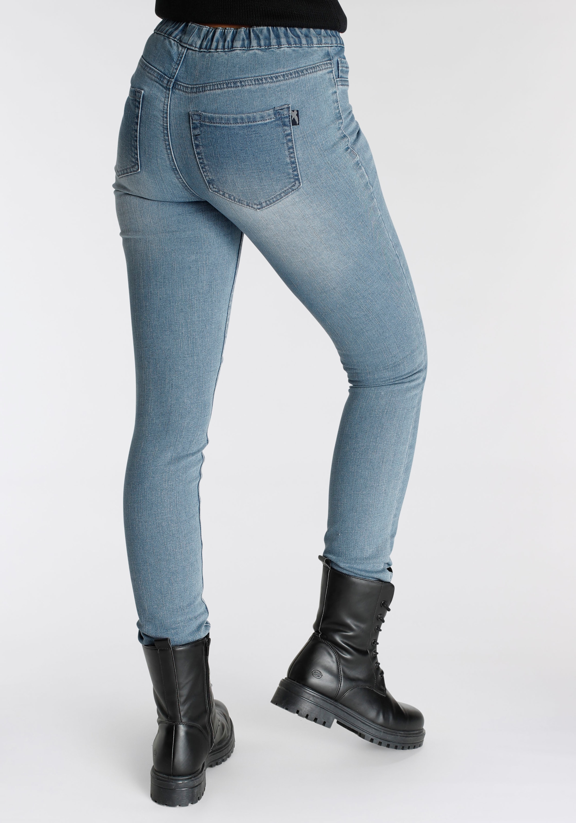 Arizona Jeansjeggings »mit leichtem Thermo Effekt«, High Waist