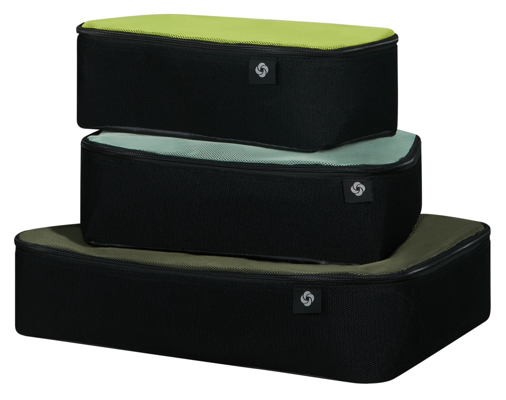 Samsonite Hartschalen-Trolley »RESTACKD, verschiedene Grössen und Farben«, (mit Packtaschen), 4 Rollen, Reisekoffer mit TSA Schloss Volumenerweiterung Packtaschen