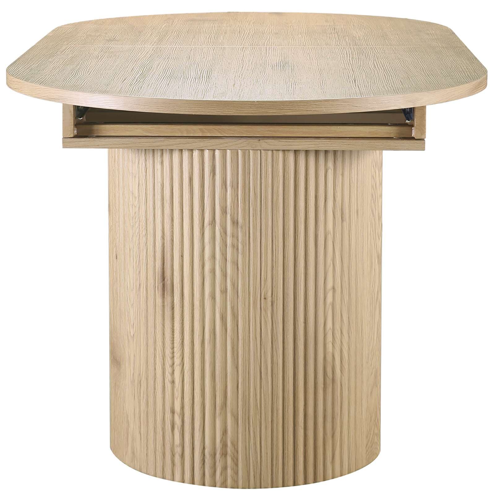 Home affaire Esstisch »Gartempe«, ausziehbar 160-210 cm, Synchronauszug, inkl Einlegeplatte, Breite 90cm