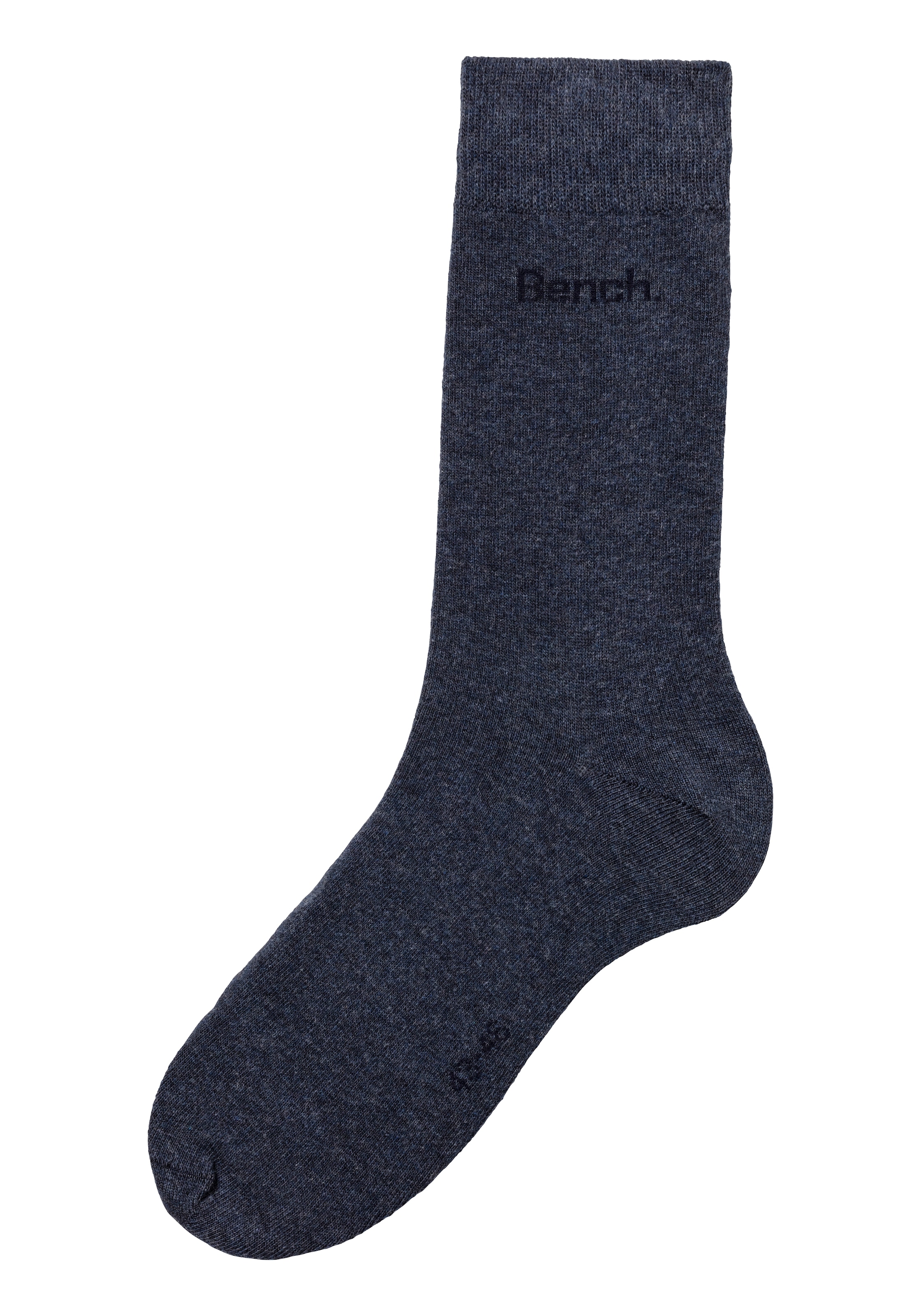 Bench. Basicsocken, (Packung, 4 Paar), in angenehm weicher Markenqualität