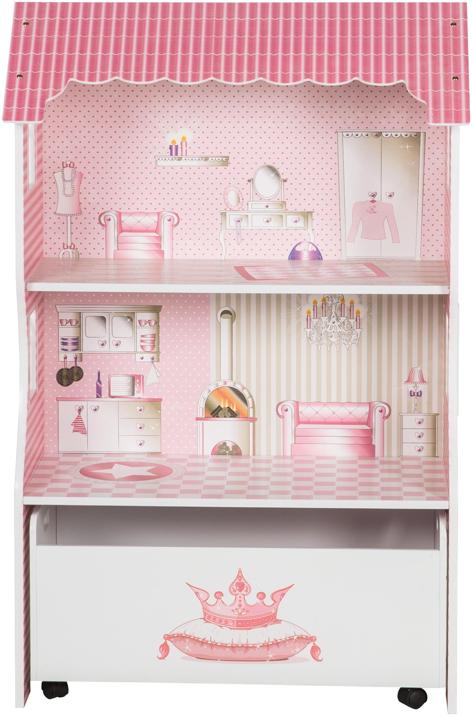 Puppenvilla Jelmoli-Online entdecken Shop ❤ roba® Puppenhaus für »Holzspielzeug, Ankleidepuppen« im