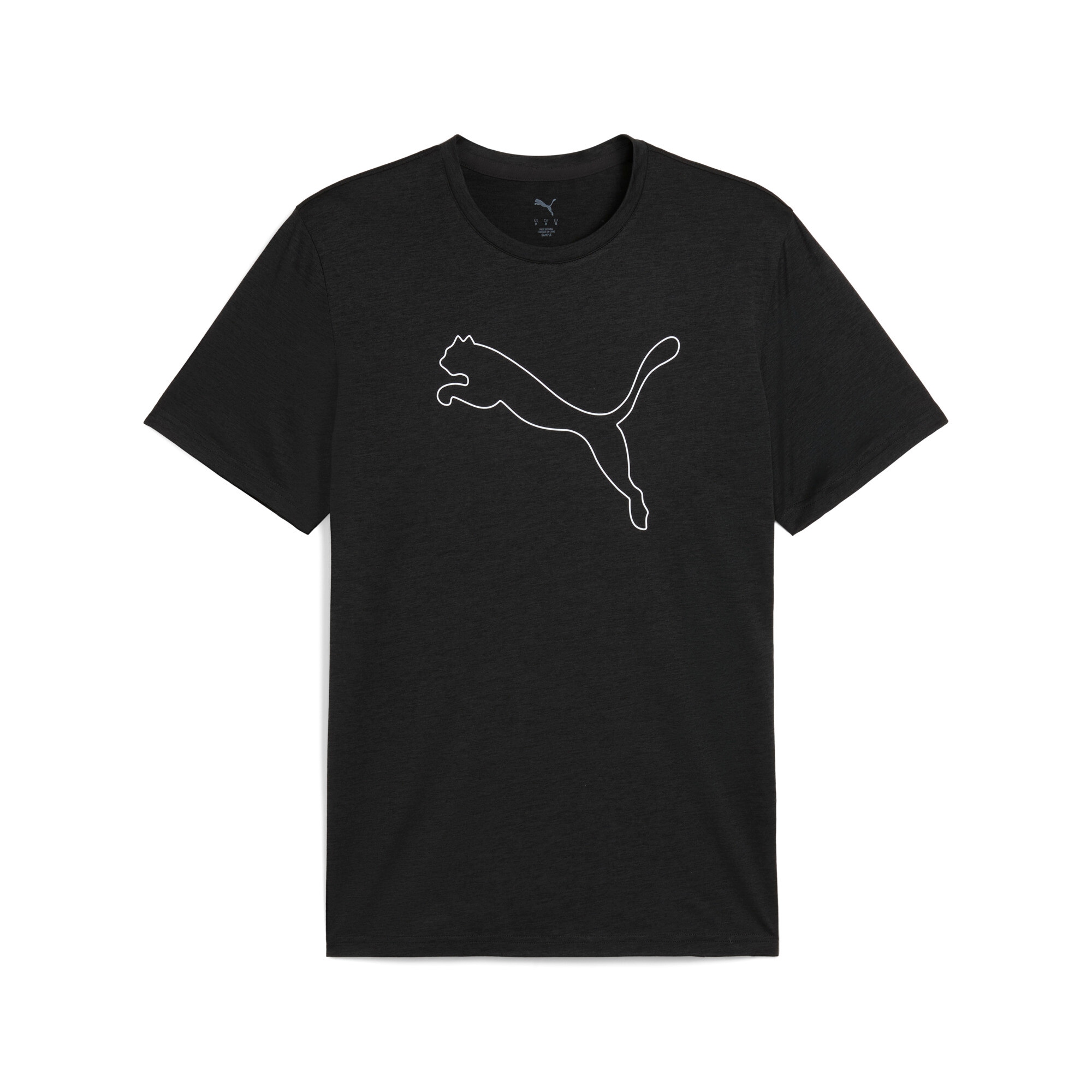 PUMA Trainingsshirt »M TAD ESSENTIAL HEATHER CAT TEE (CF LARGE CAT)«