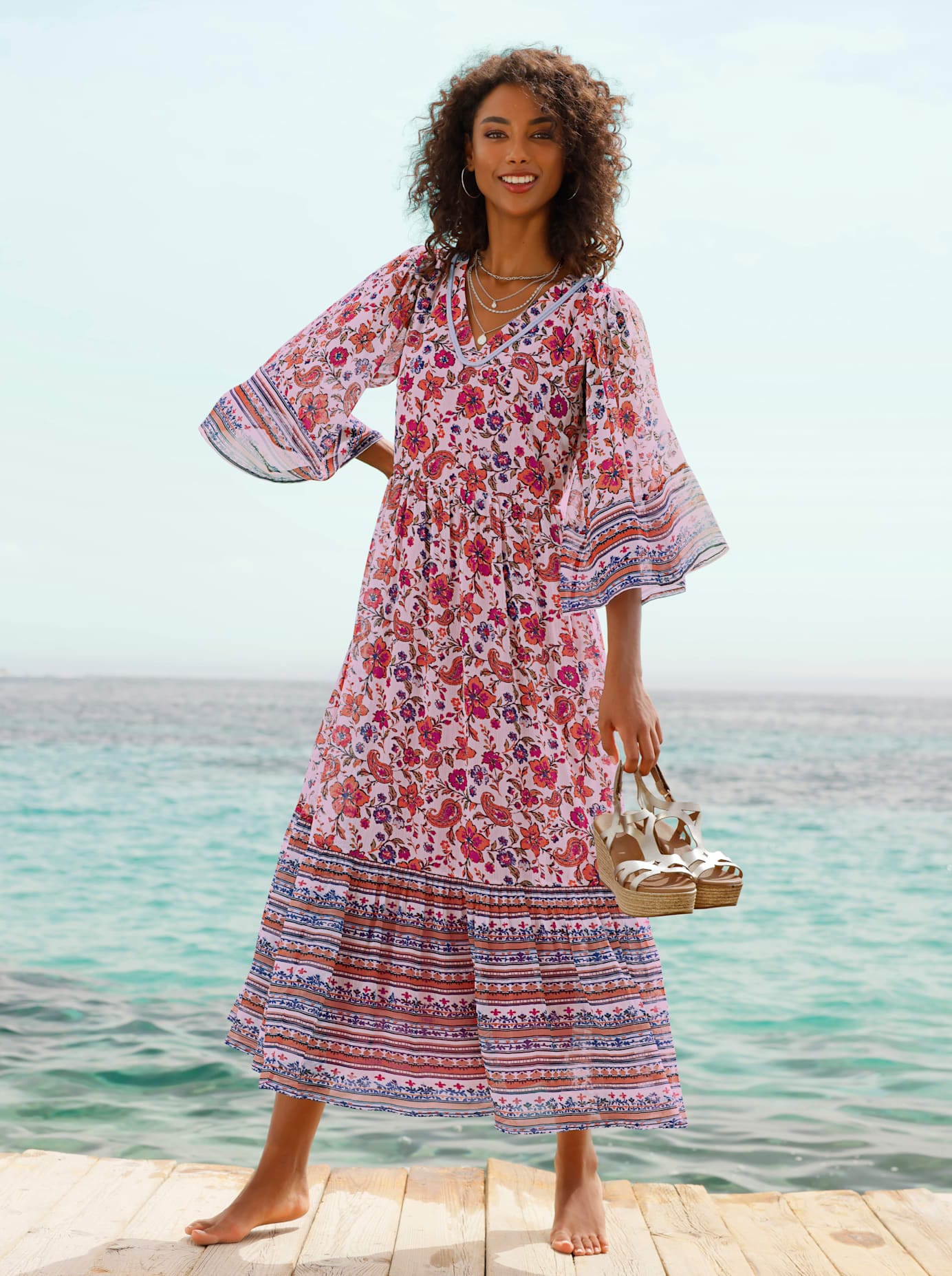 heine Druckkleid »Druck-Kleid«