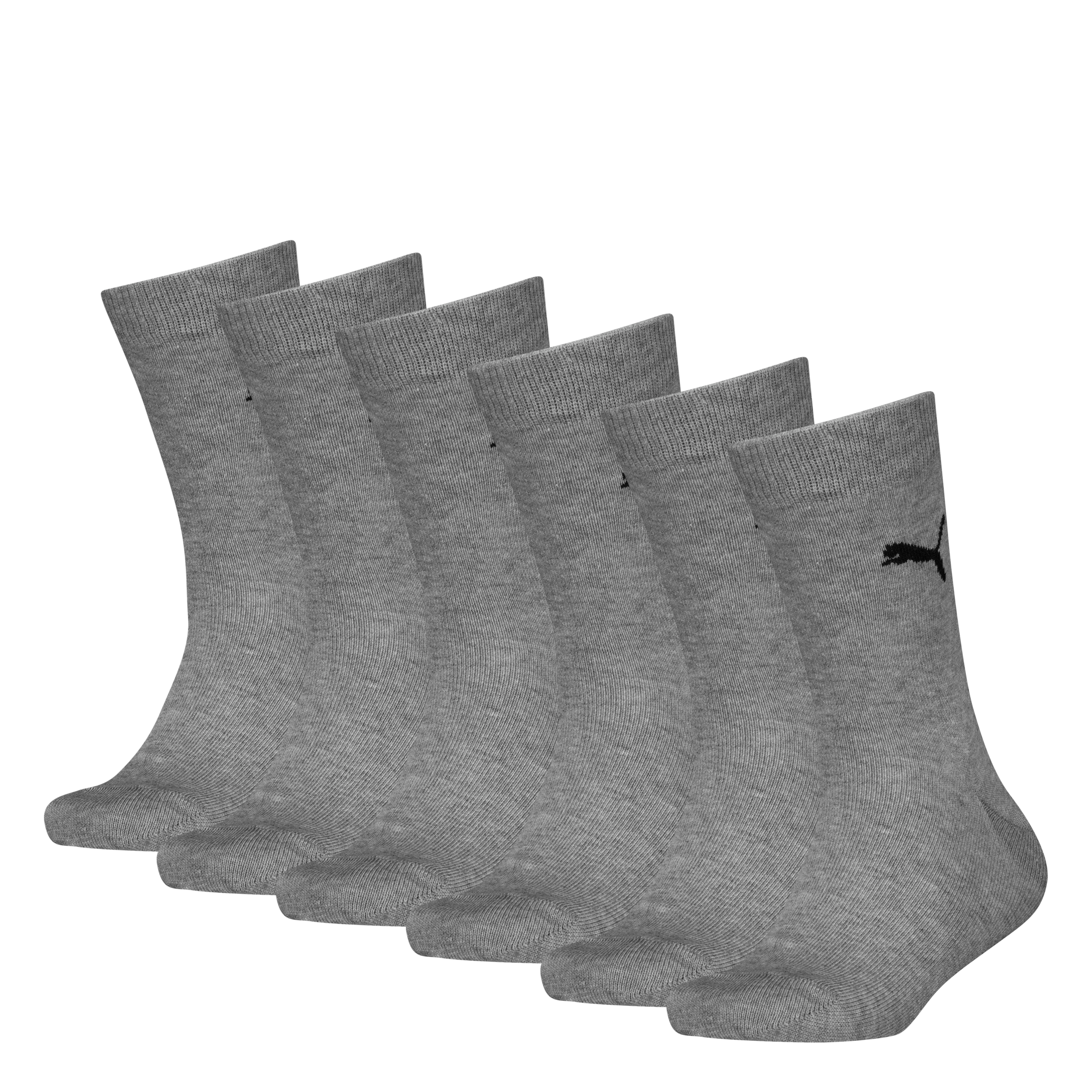 PUMA Socken »PUMA KIDS EASY RIDER 6P ECOM« 6 Paar, Sportsocken, Rippenbündchen, Logo