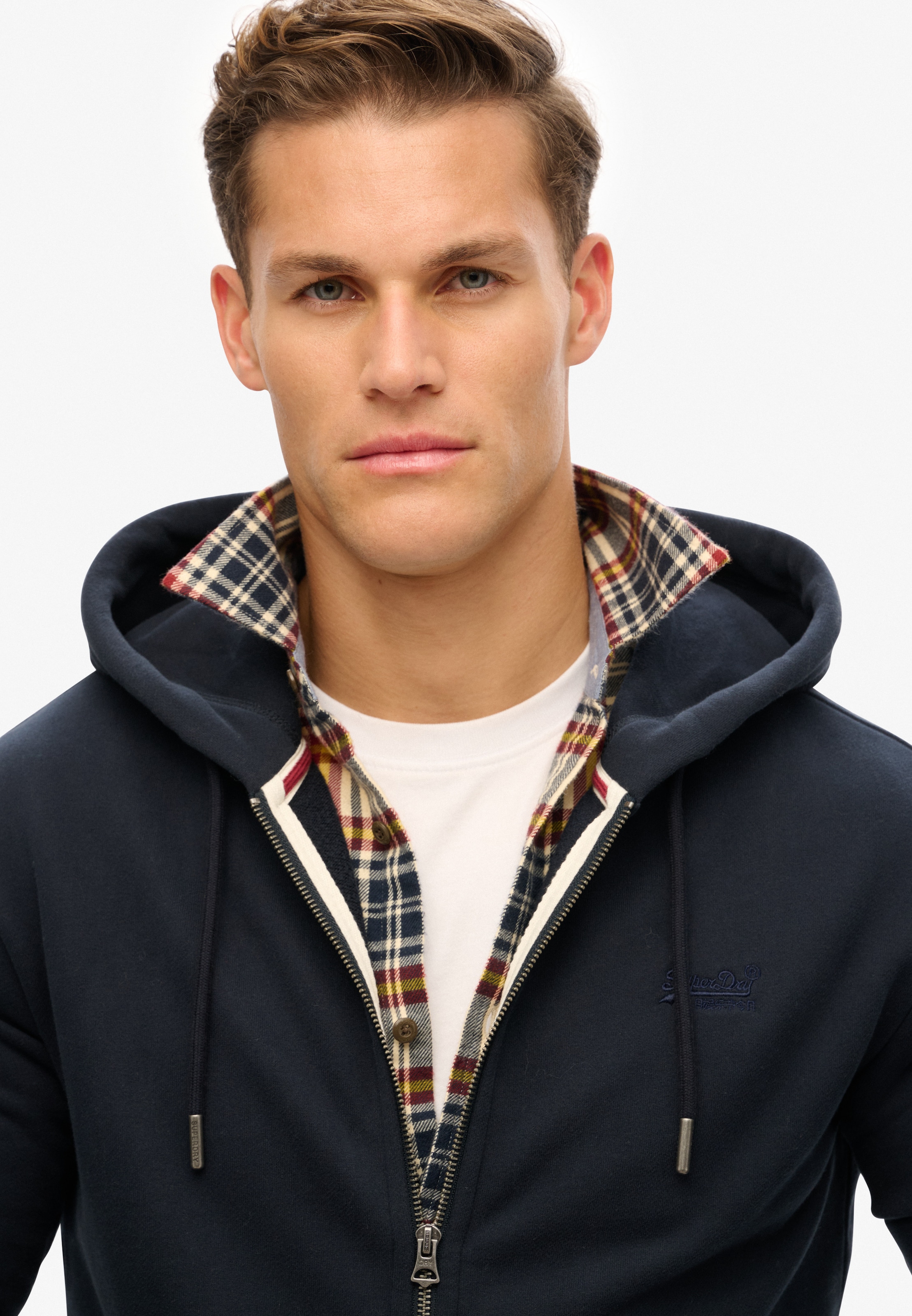 Superdry Kapuzensweatjacke »ESSENTIAL LOGO ZIP HOODIE HB«