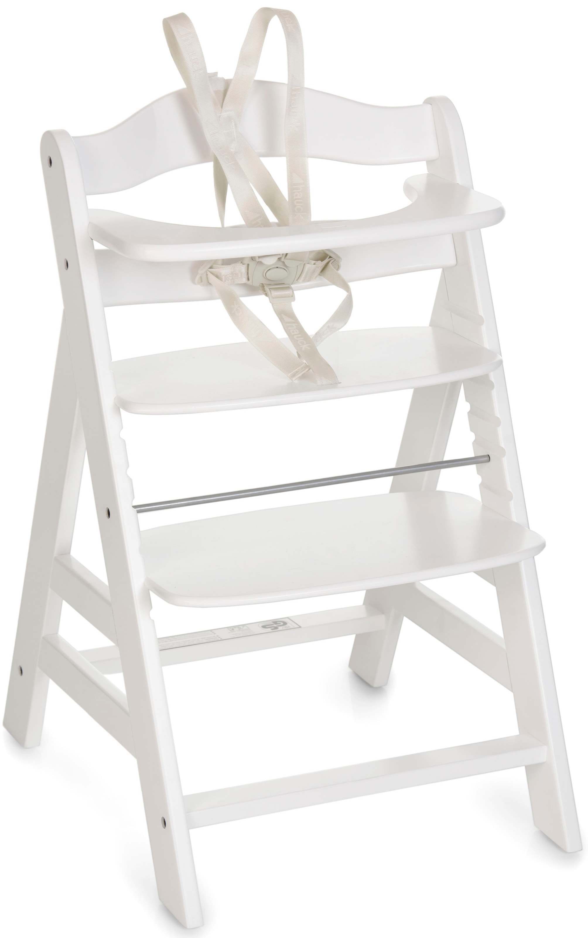 Hauck Hochstuhl »Alpha+, white«, aus Holz