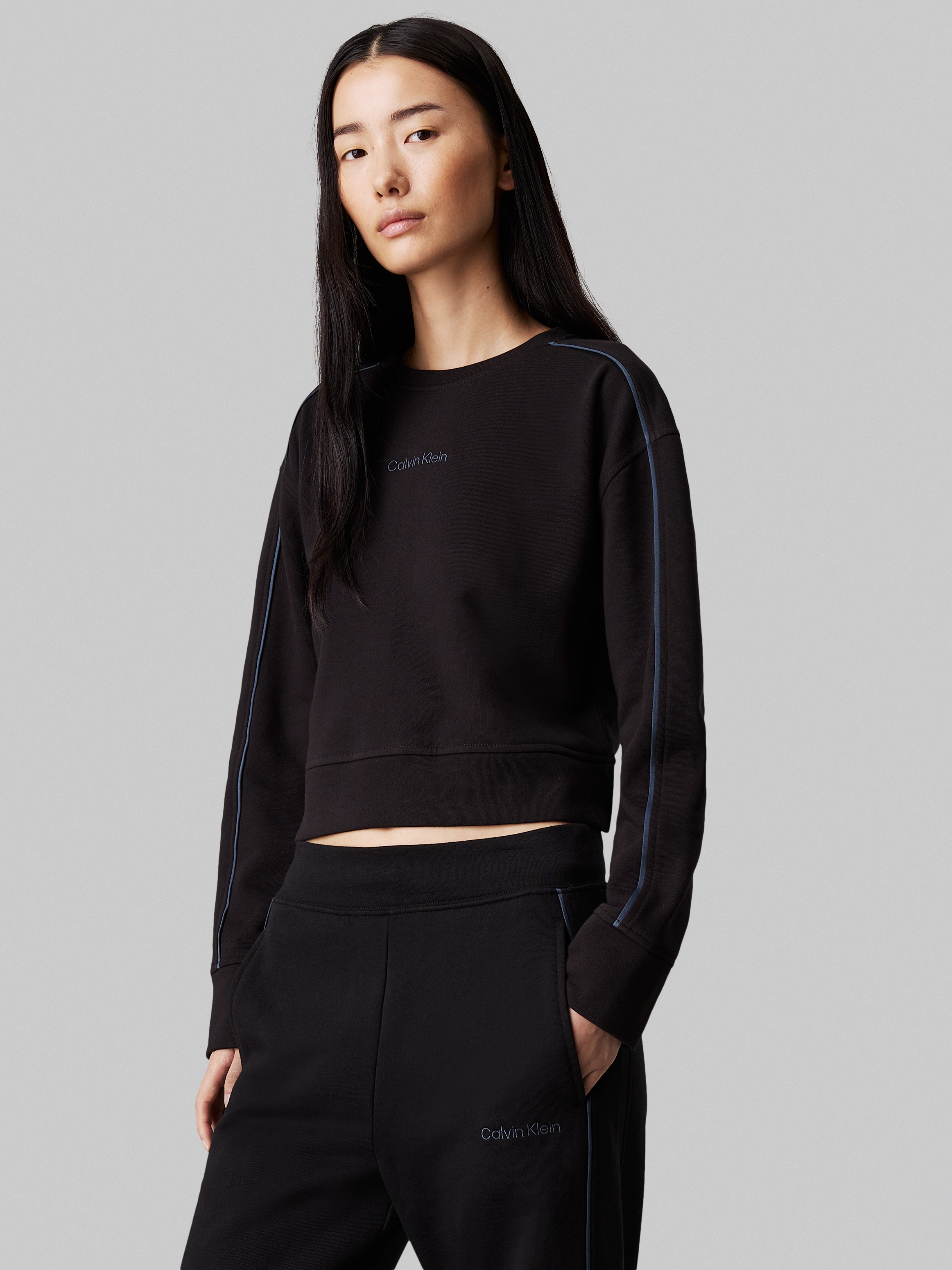 Calvin Klein Underwear Sweatshirt »CREW PULLOVER«, mit Kontraststreifen