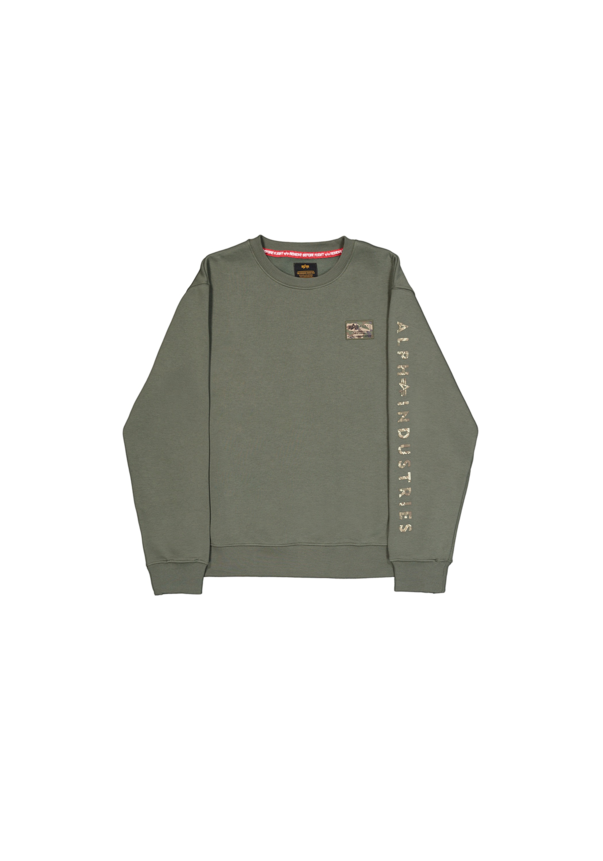 Alpha Industries Sweater »Camo Sleeve Sweatshirt«
