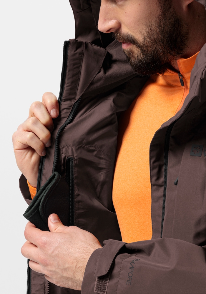 Jack Wolfskin Funktionsjacke »FERNBLICK 2L JKT M«, mit Kapuze