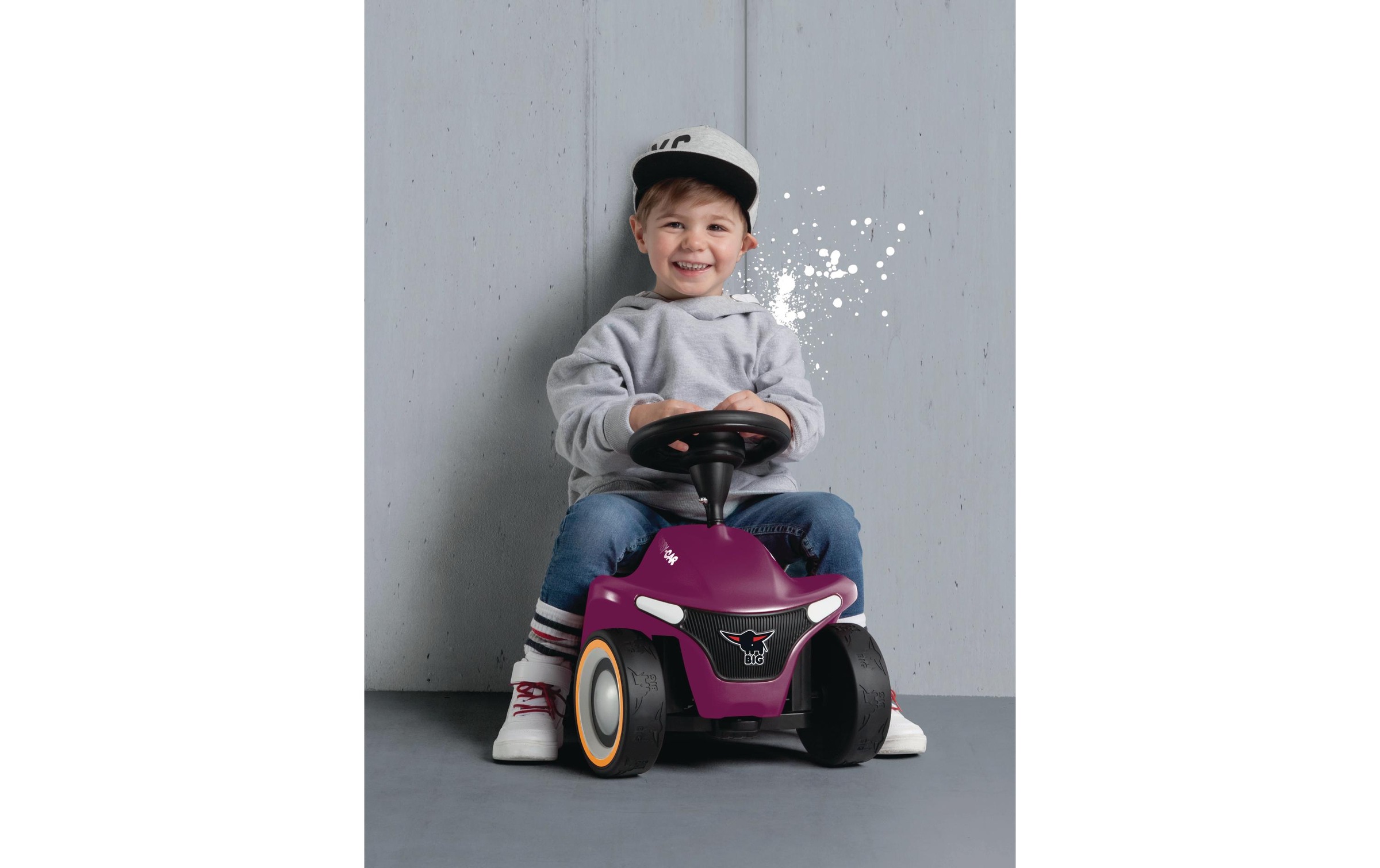 BIG Rutscherauto »Bobby-Car-Neo Aubergine«