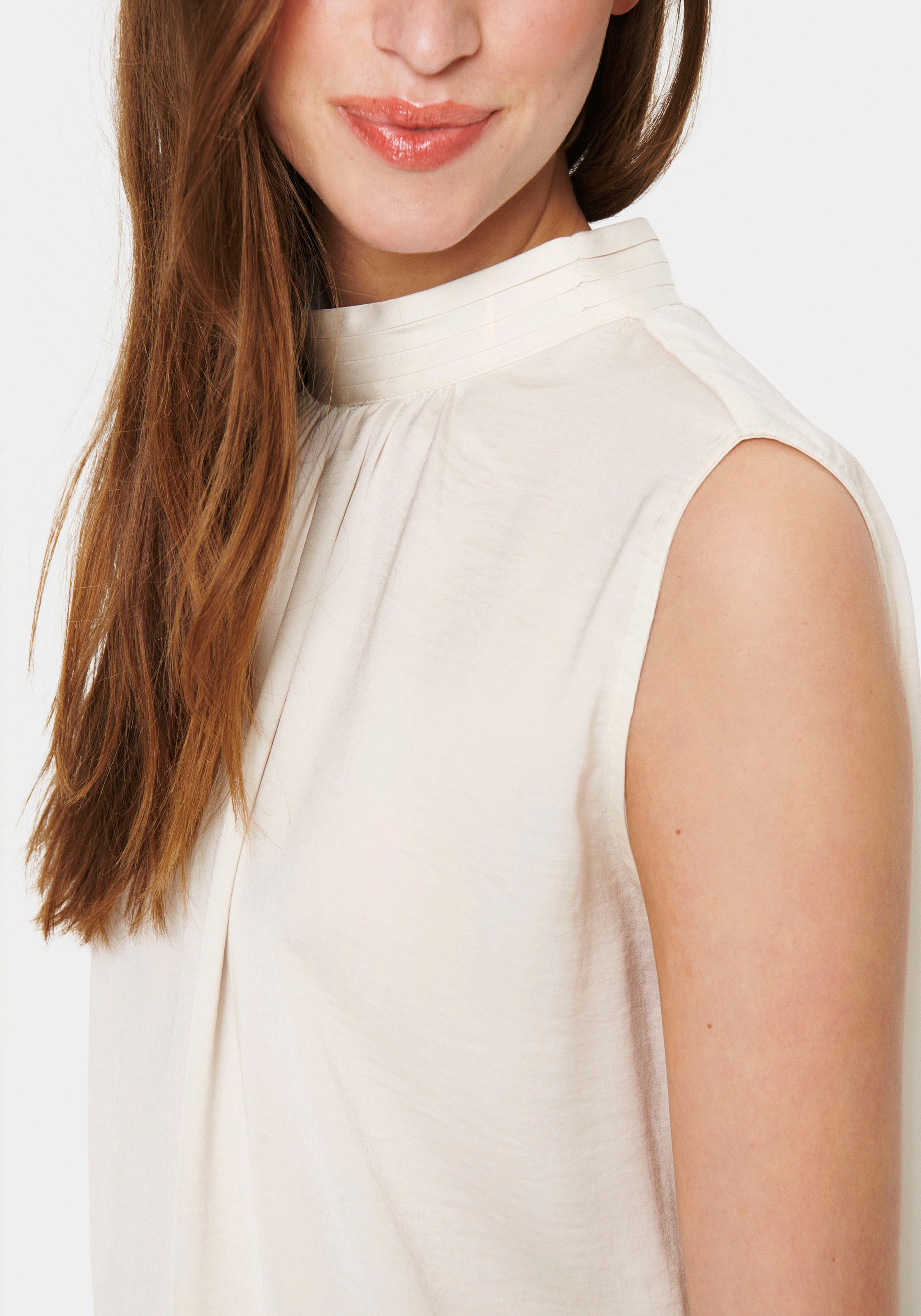 Saint Tropez Blusentop »AileenSZ Top«, aus Satin