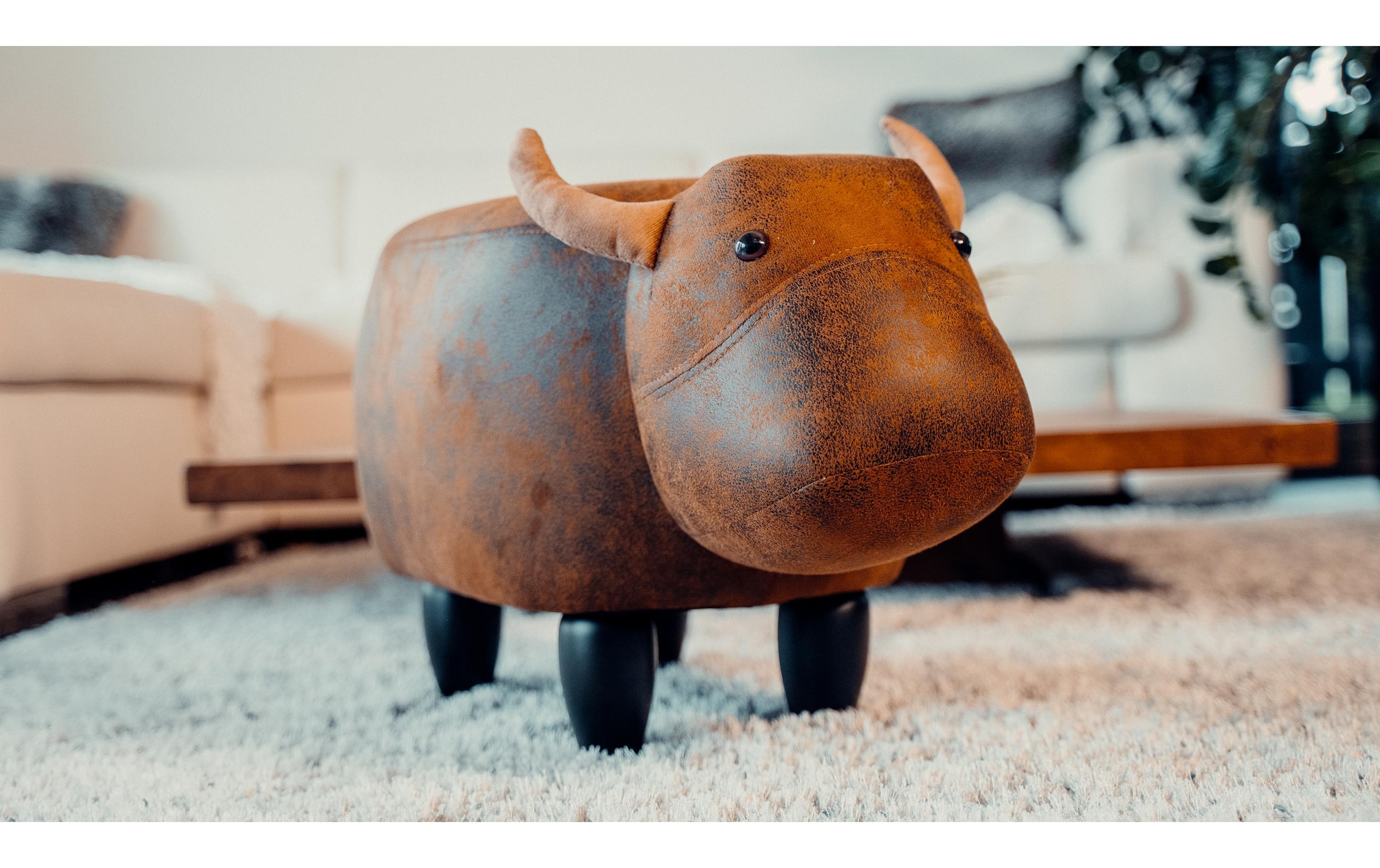 Hocker »Kuh Bruna Braun«