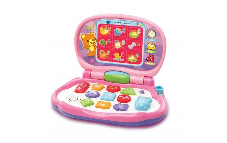 Vtech® Lernspielzeug »Entdecker Laptop, pink«