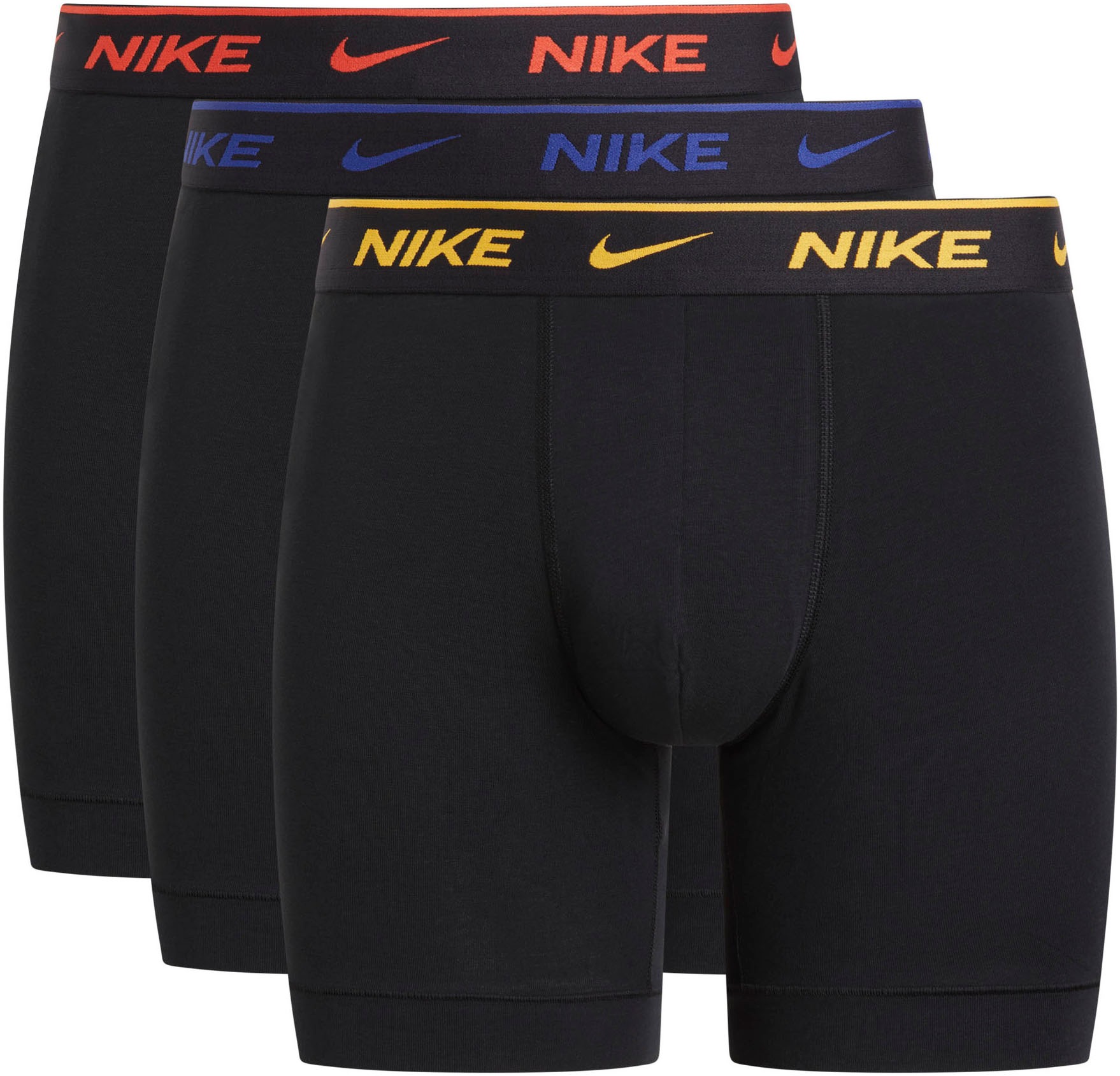 NIKE Underwear Boxershorts »BOXER BRIEF 3PK« Packung, 3er, 3 Stk. mit NIKE Logo-Elastikbund