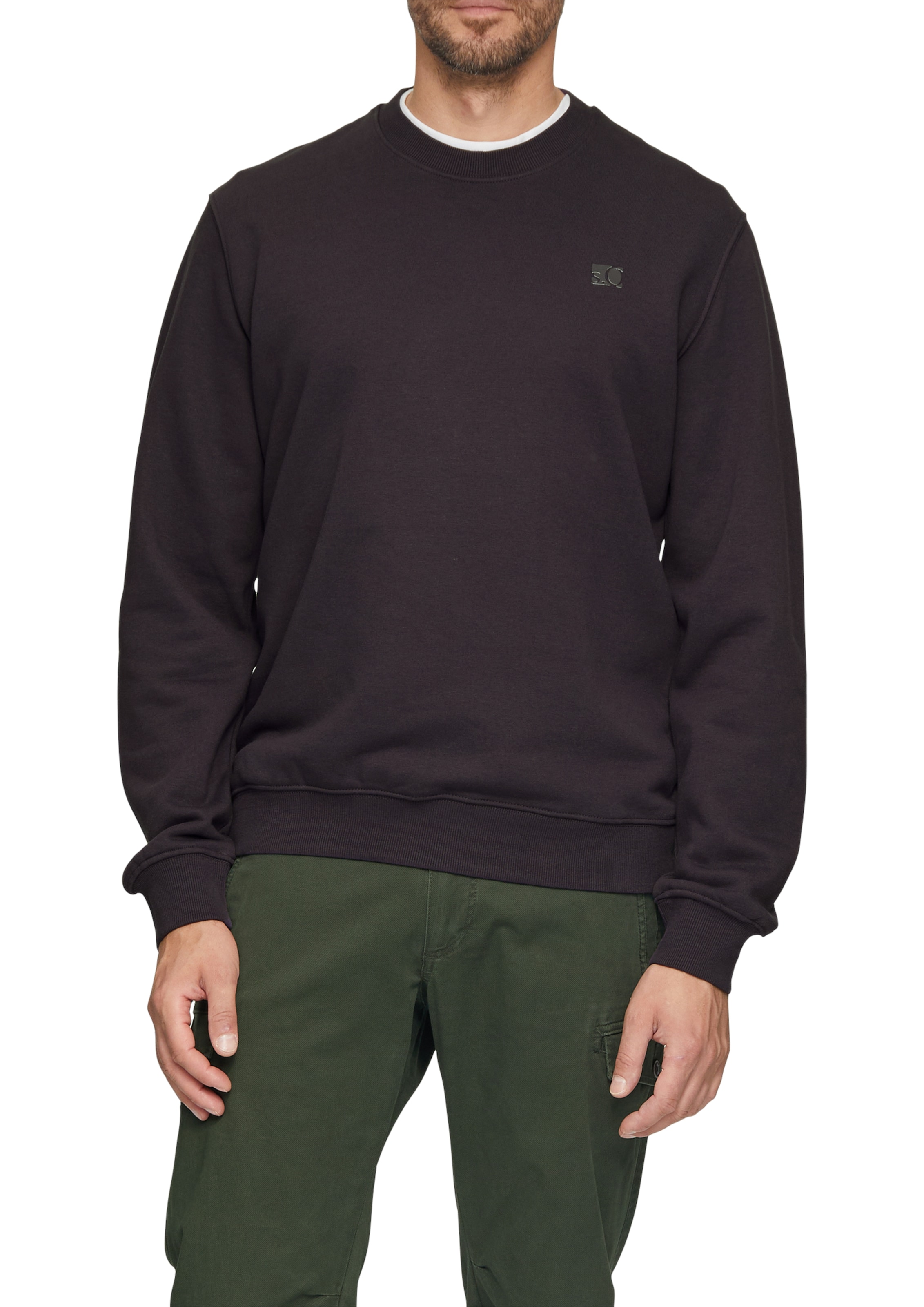 s.Oliver Sweatshirt, mit Logo Stickerei