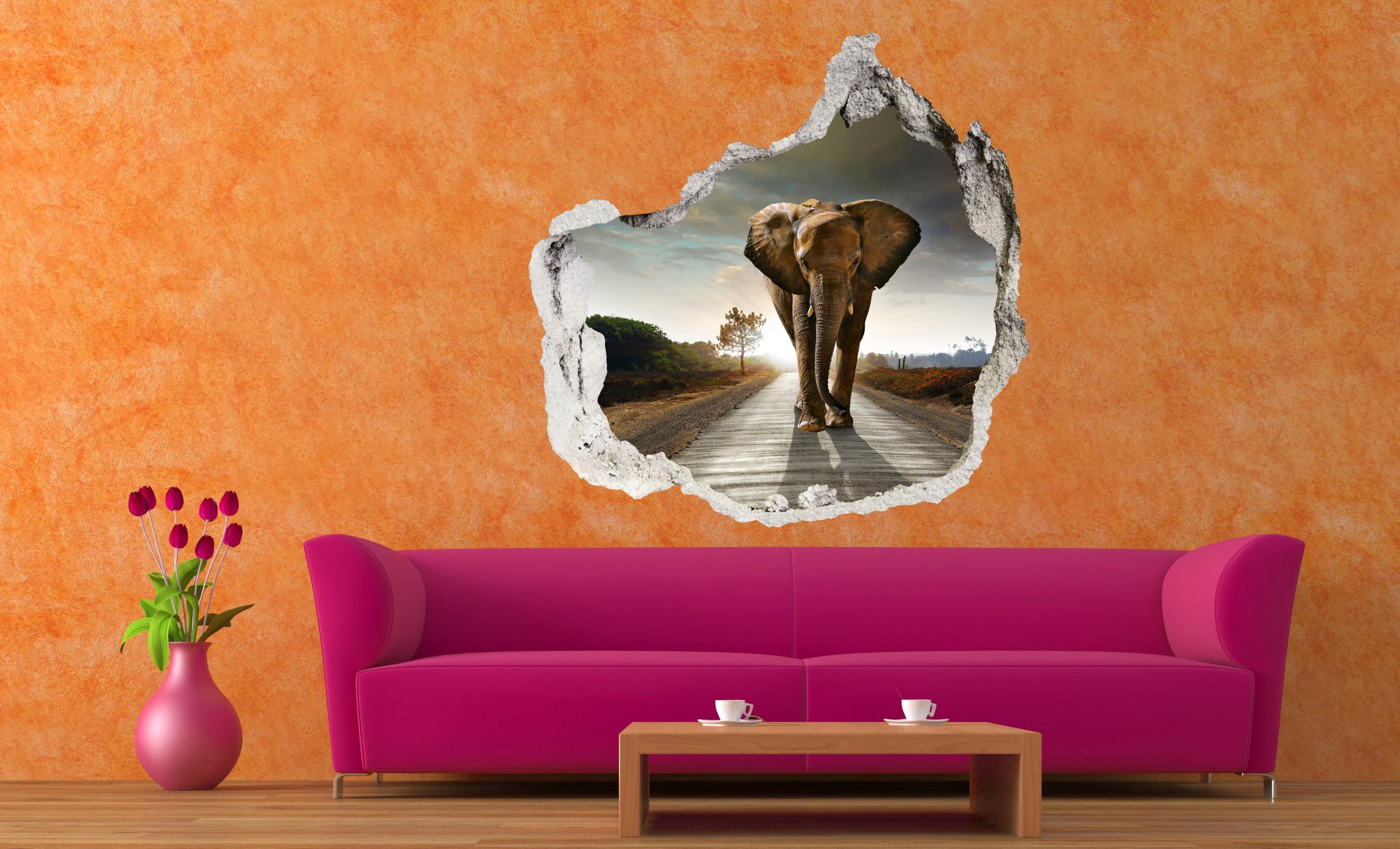 Conni Oberkircher´s Wandsticker »3 online - Beton Sticker Grosser Jelmoli-Versand Elefant«, bestellen Wildtiere | D Elephant
