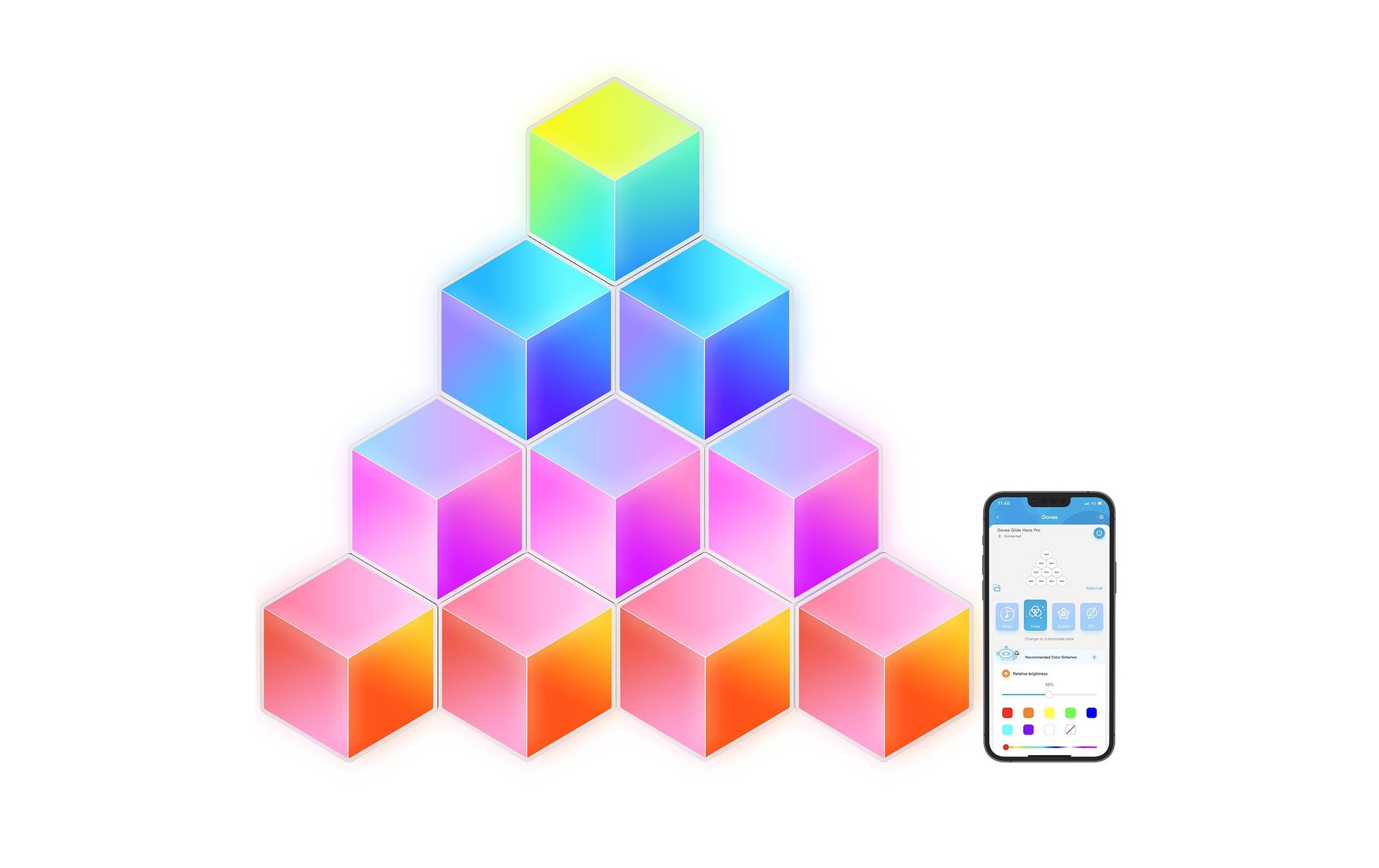 Pendelleuchte »Govee Glide Hexa Pro«