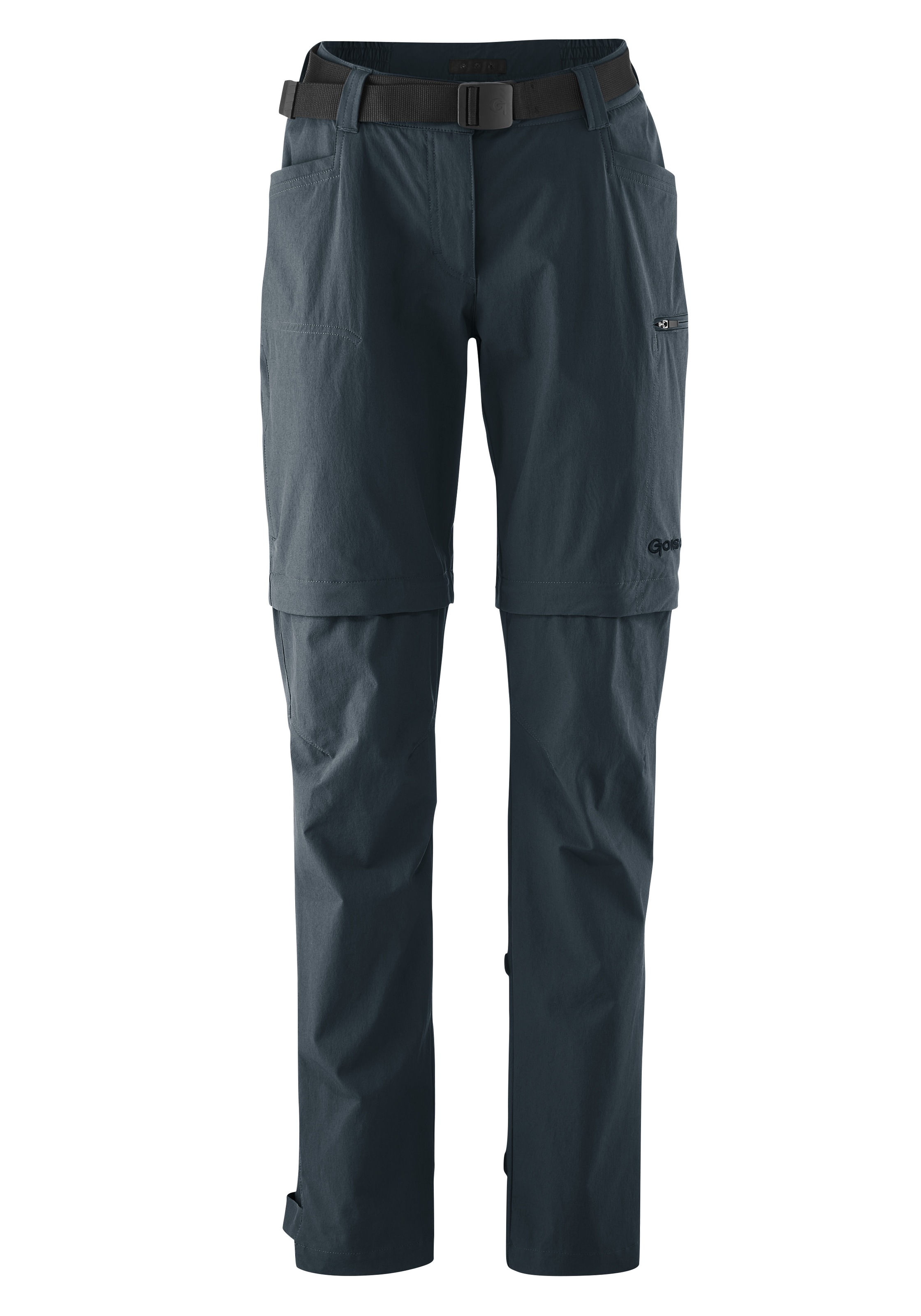 Gonso Fahrradhose »Ruth« Damen zipp-off Radhose mit Sitzpolster und Gürtel, wasserabweisend