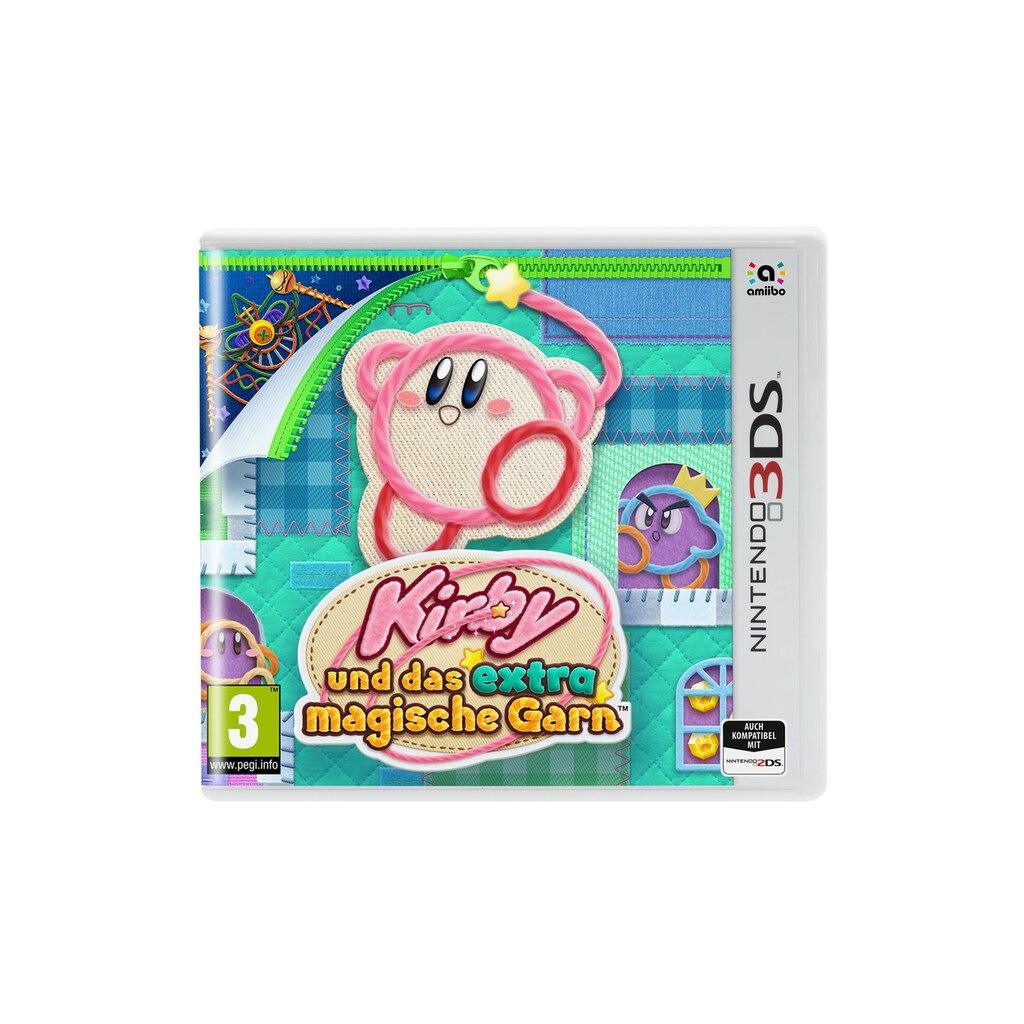 Nintendo Spielesoftware »Kirby und das extra magische Garn«, Nintendo 3DS