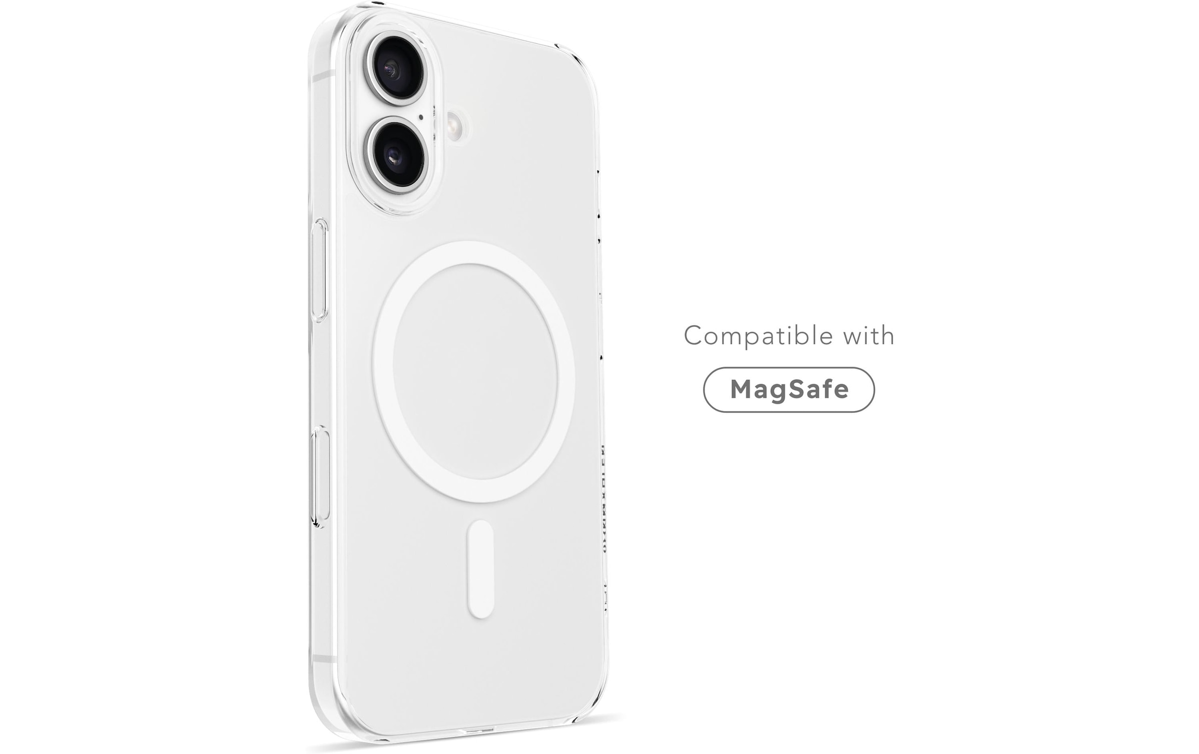 VONMÄHLEN Backcover »Transparent Pro iPhone 16 Plus/iPhone 16 Plus«, Apple iPhone 16 Plus